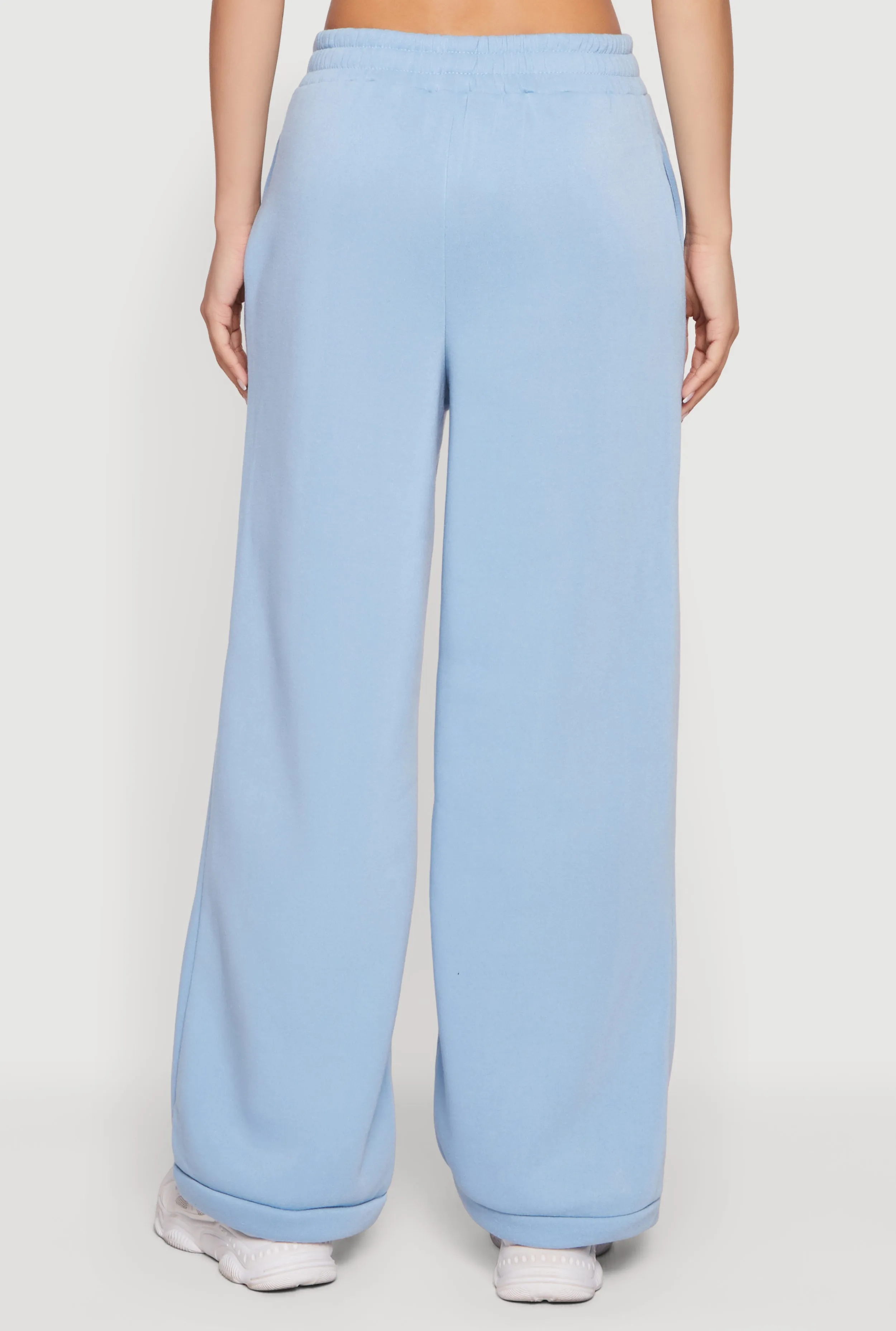 Solid Wide Leg Sweatpants sold by Rainbow product image thumbnail 5