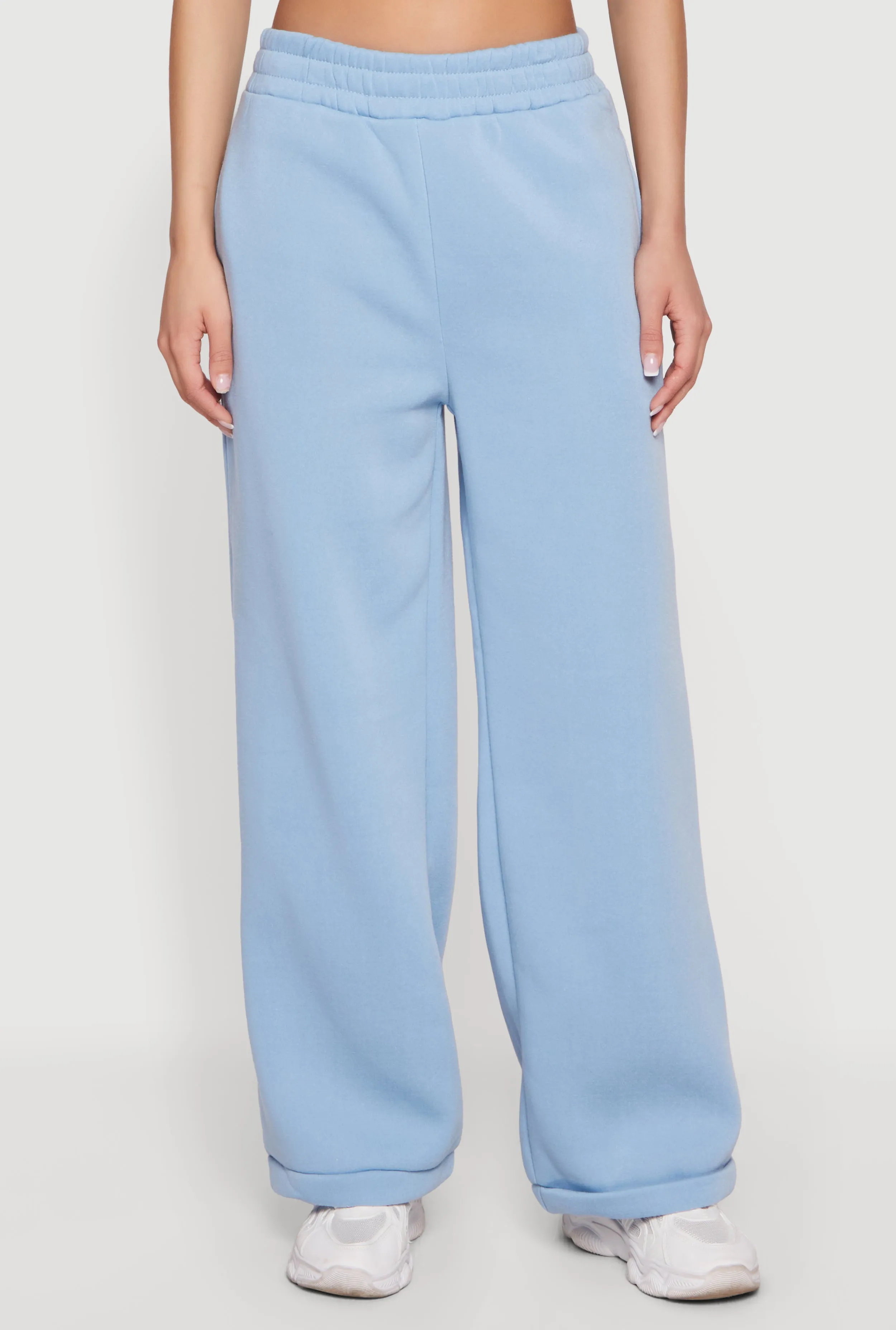 Solid Wide Leg Sweatpants sold by Rainbow product image thumbnail 3