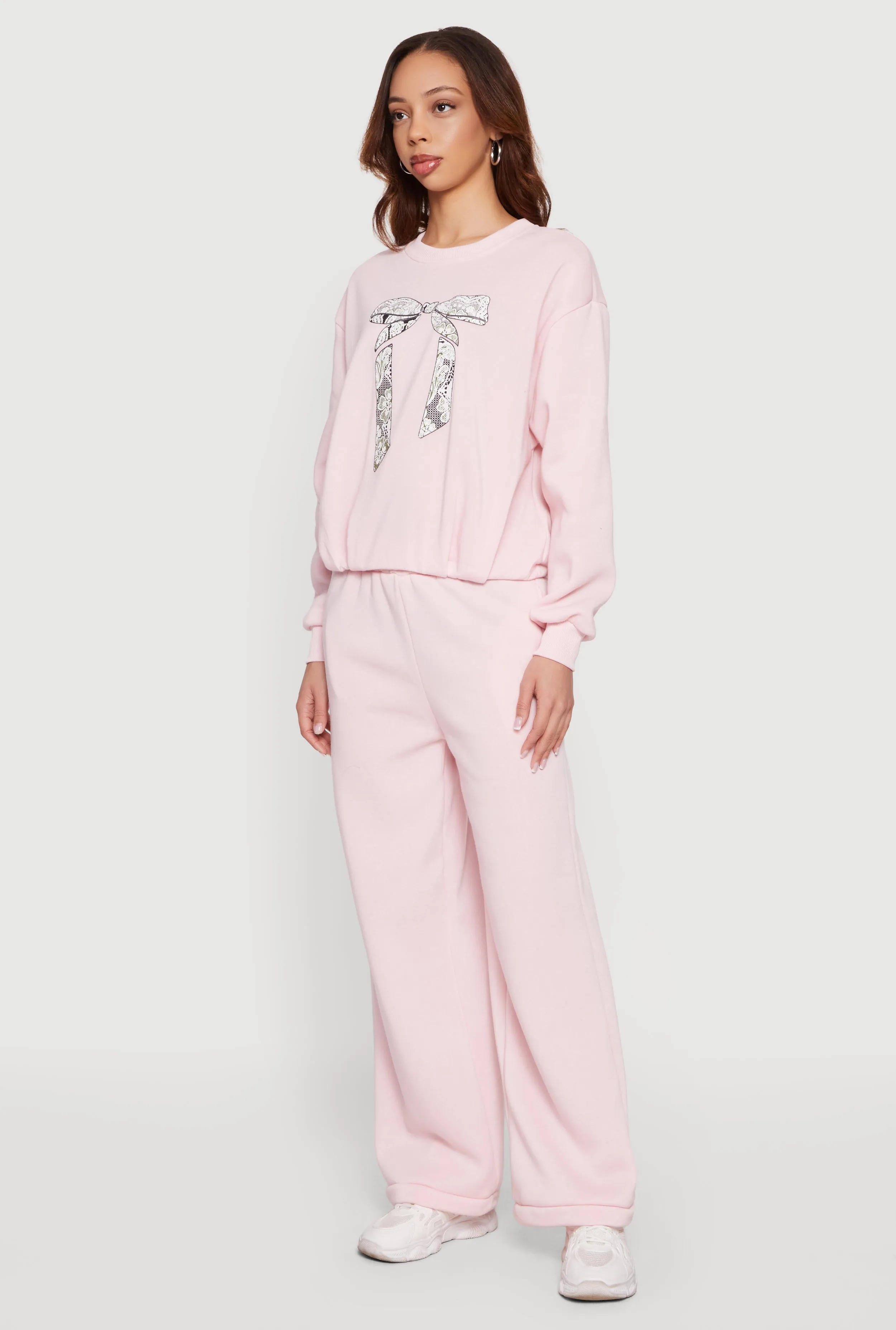 Solid Wide Leg Sweatpants sold by Rainbow product image thumbnail 2