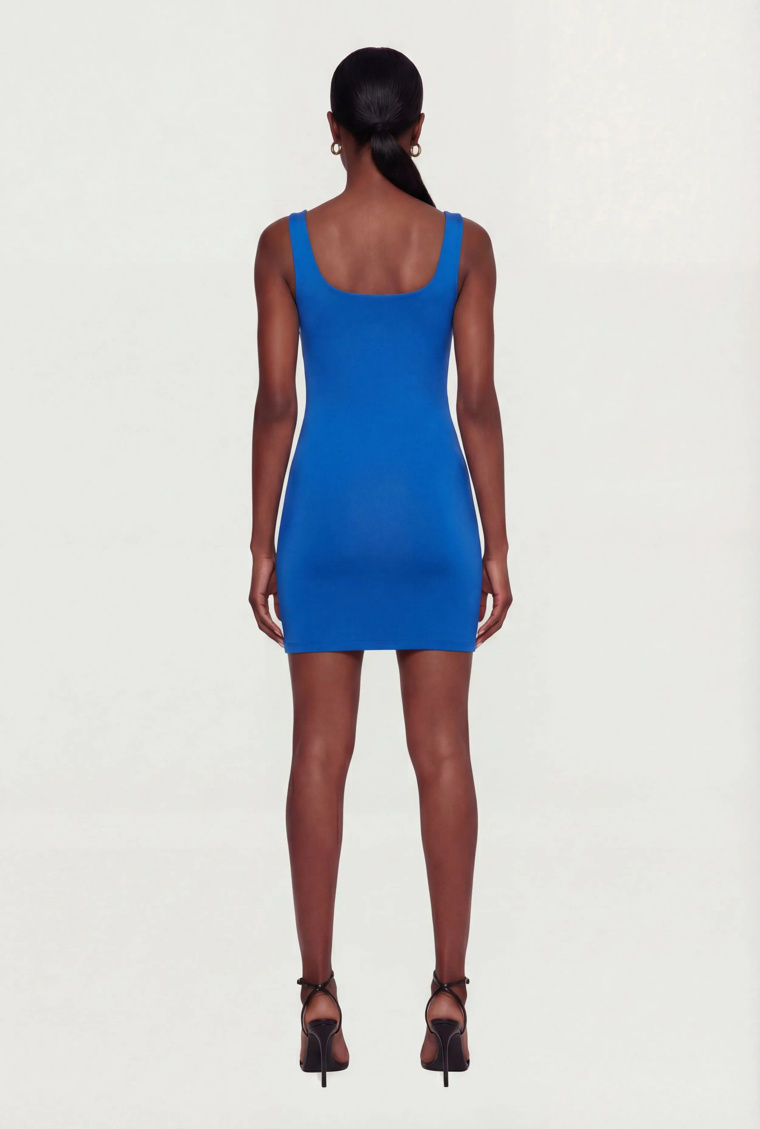 Double Layered Square Neck Mini Dress sold by Rainbow product image thumbnail 3