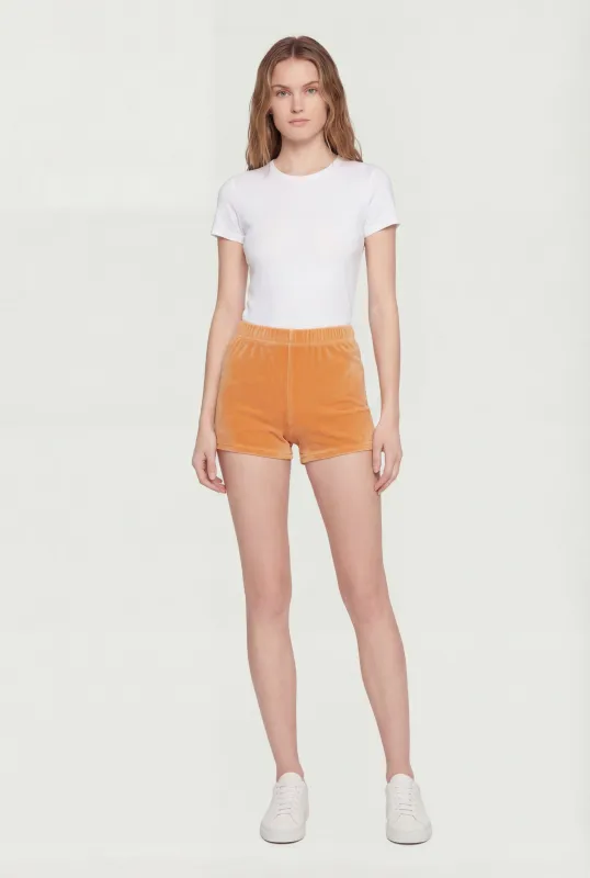 Solid Velour Shorts made by Rainbow