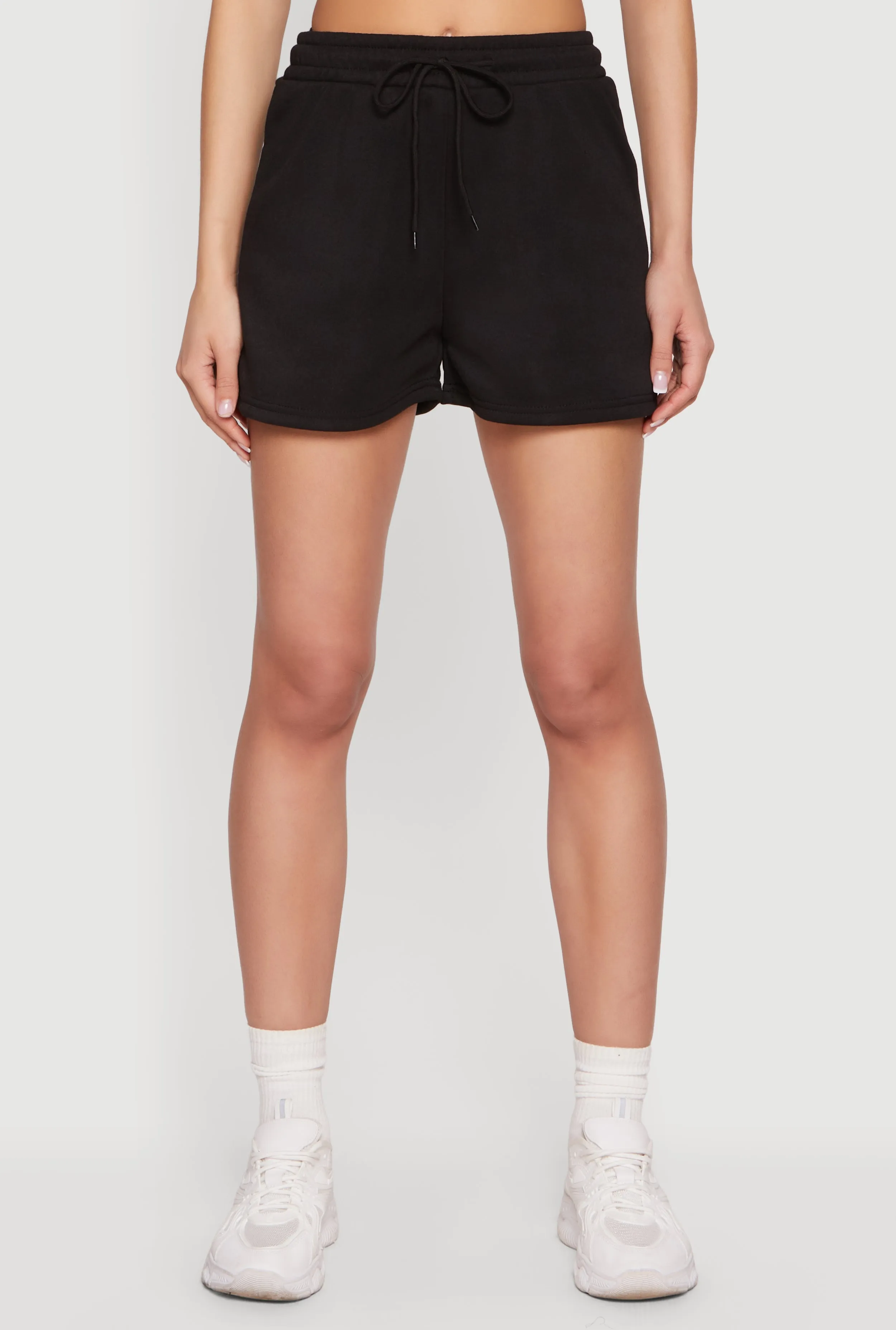 High Waisted Drawstring Sweatshorts sold by Rainbow product image thumbnail 3