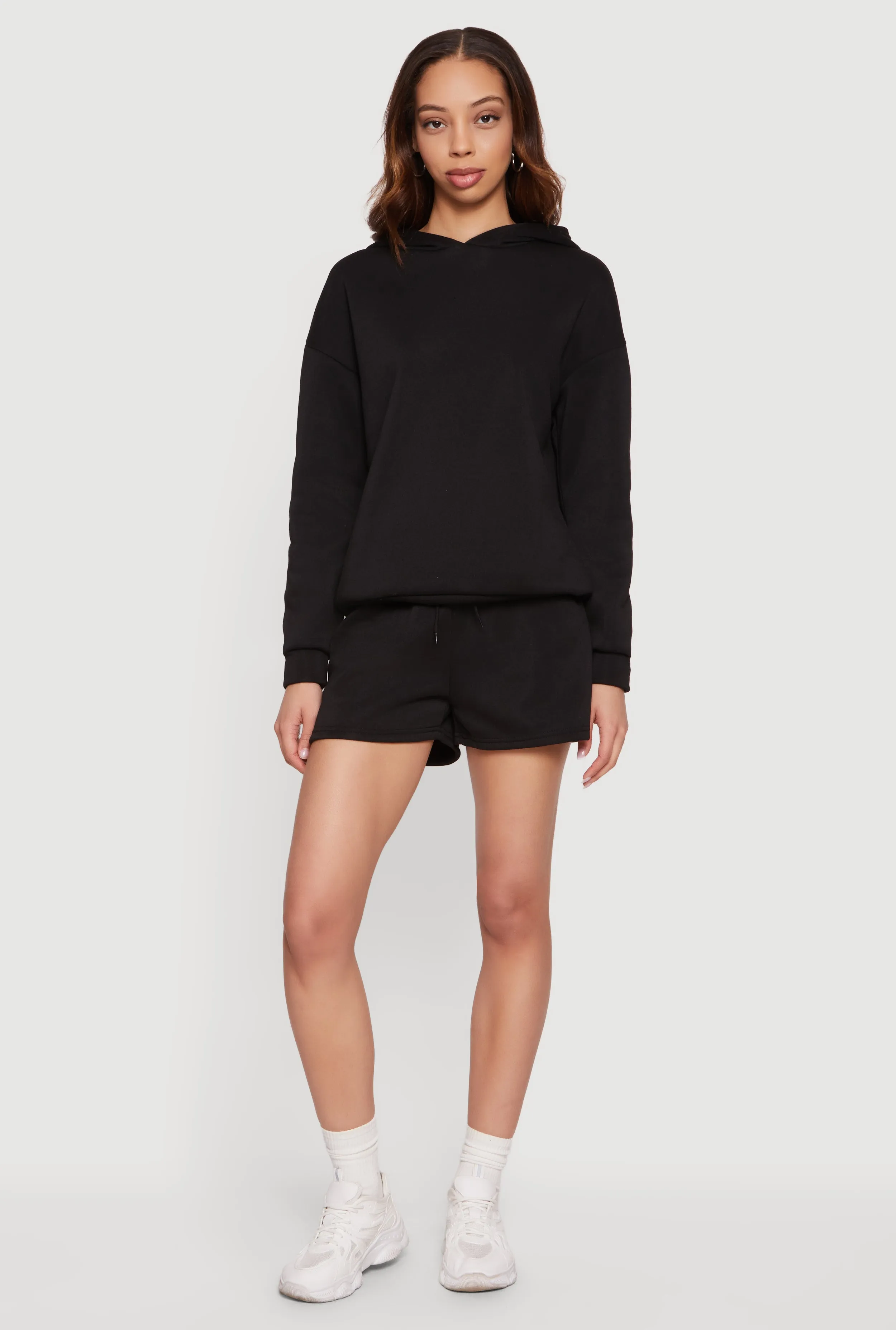 High Waisted Drawstring Sweatshorts sold by Rainbow