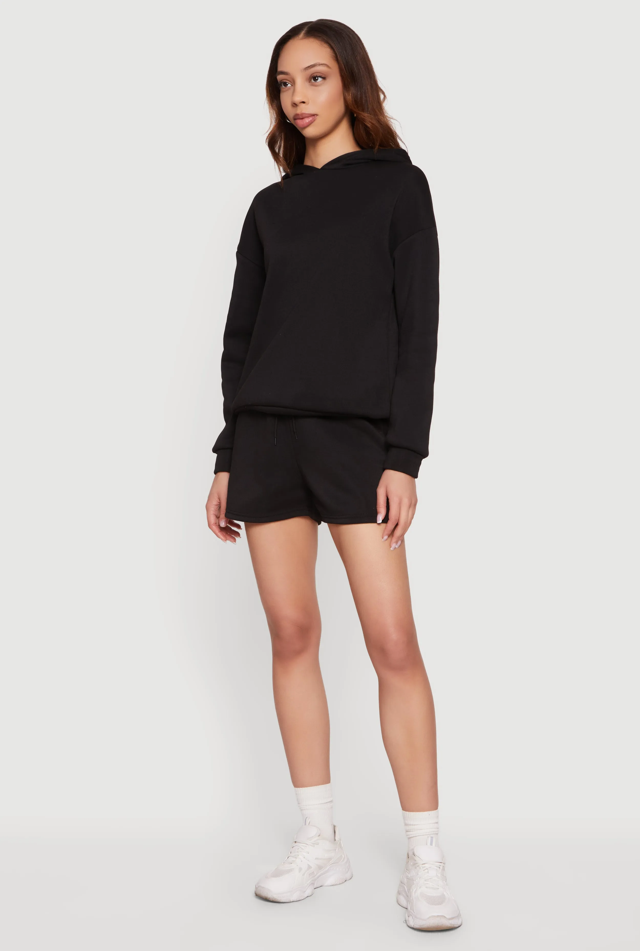 High Waisted Drawstring Sweatshorts sold by Rainbow product image thumbnail 2