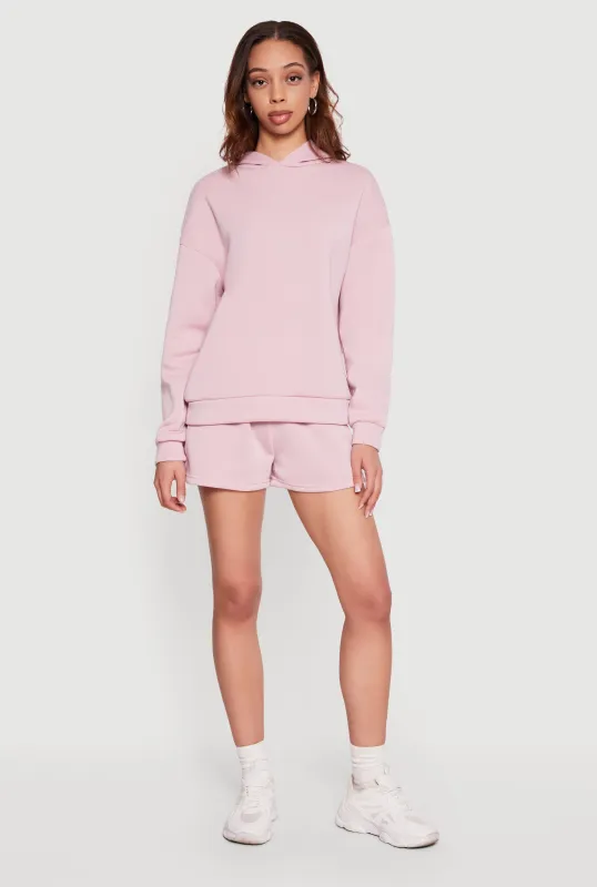 High Waisted Drawstring Sweatshorts made by Rainbow