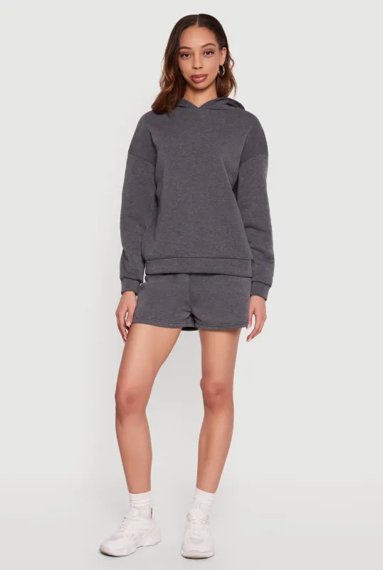 High Waisted Drawstring Sweatshorts sold by Rainbow