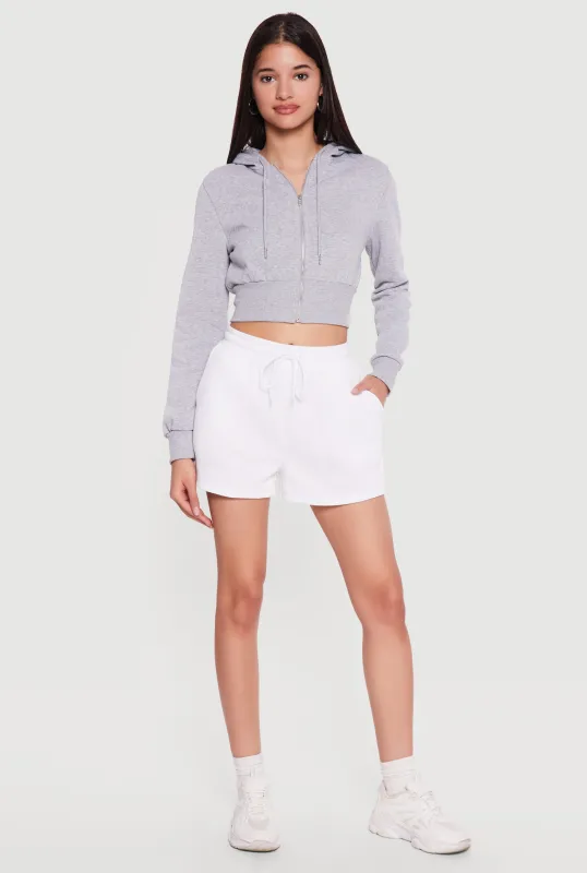 Drawstring Waist Sweatshorts sold by Rainbow