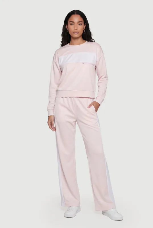 Side Stripe Active Pants with Zip Pockets sold by Rainbow