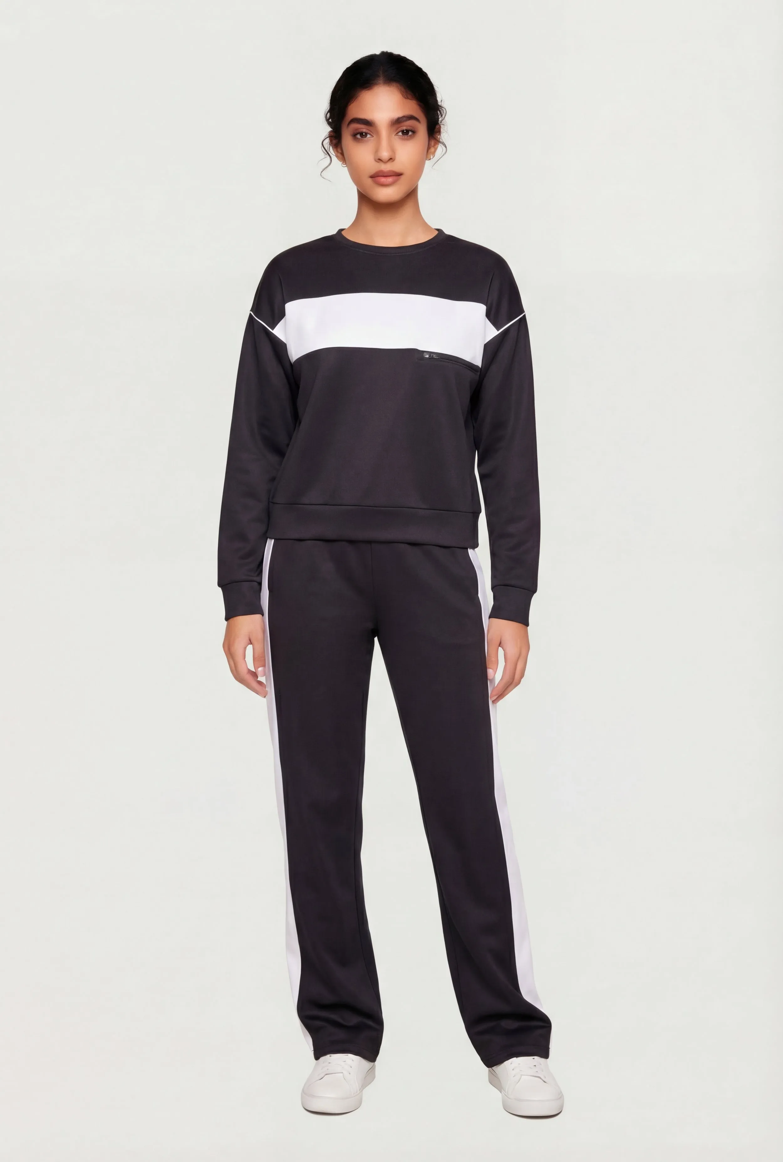 Side Stripe Active Pants with Zip Pockets sold by Rainbow