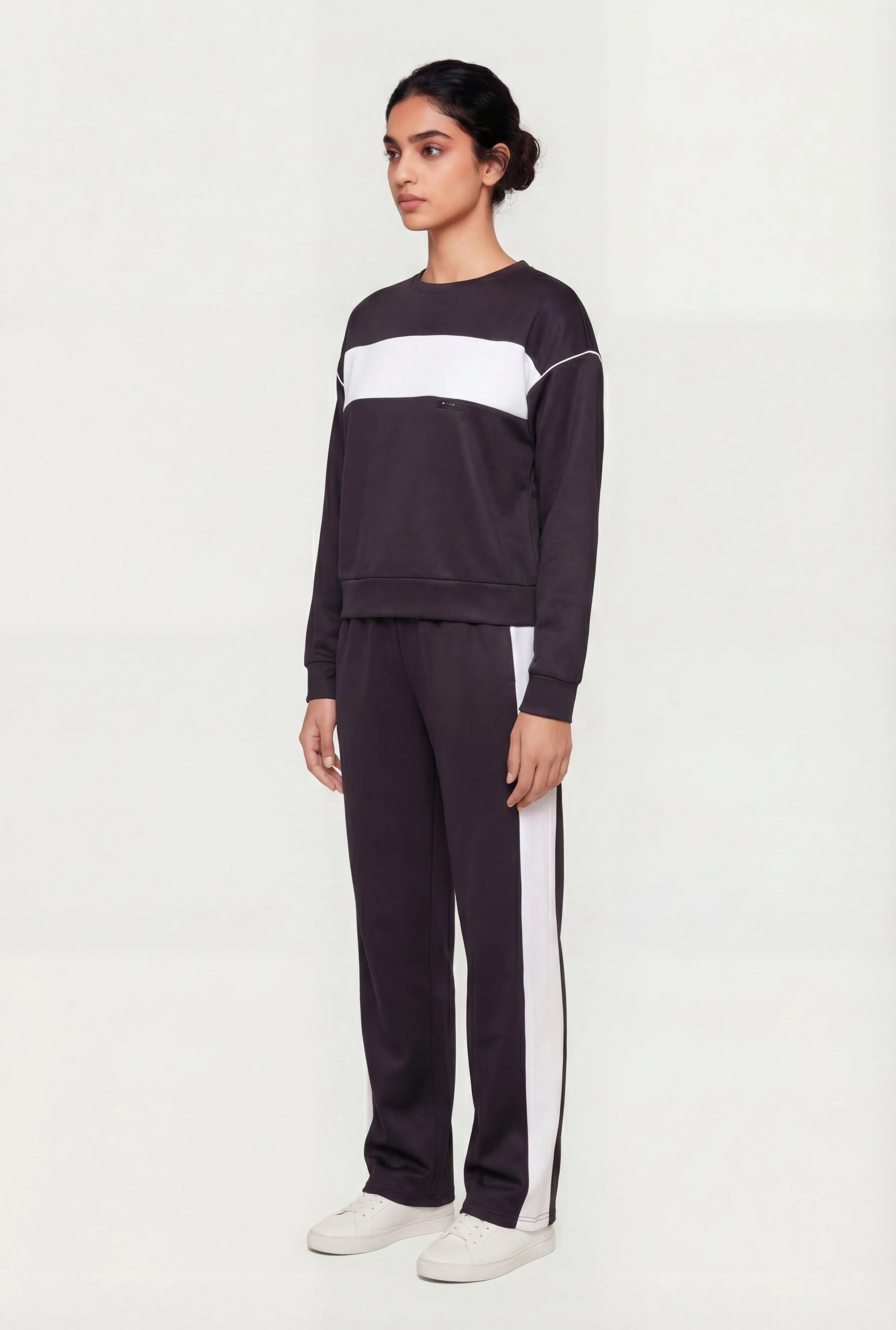 Crew Neck Pullover Top with Zip Pocket Detail sold by Rainbow product image thumbnail 3