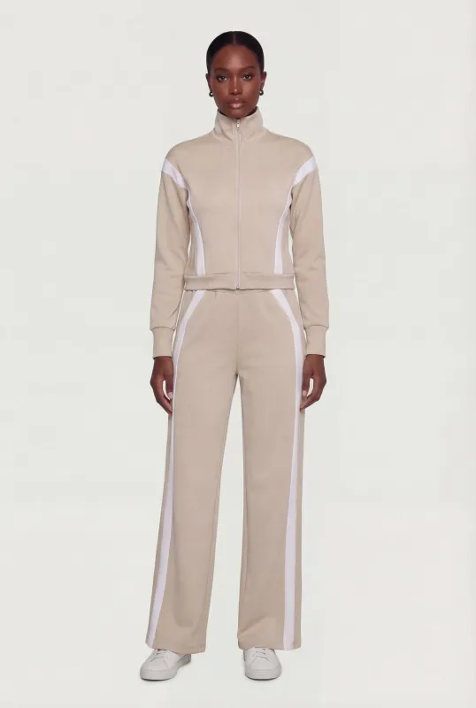 Side Contrast Trim Active Pants sold by Rainbow