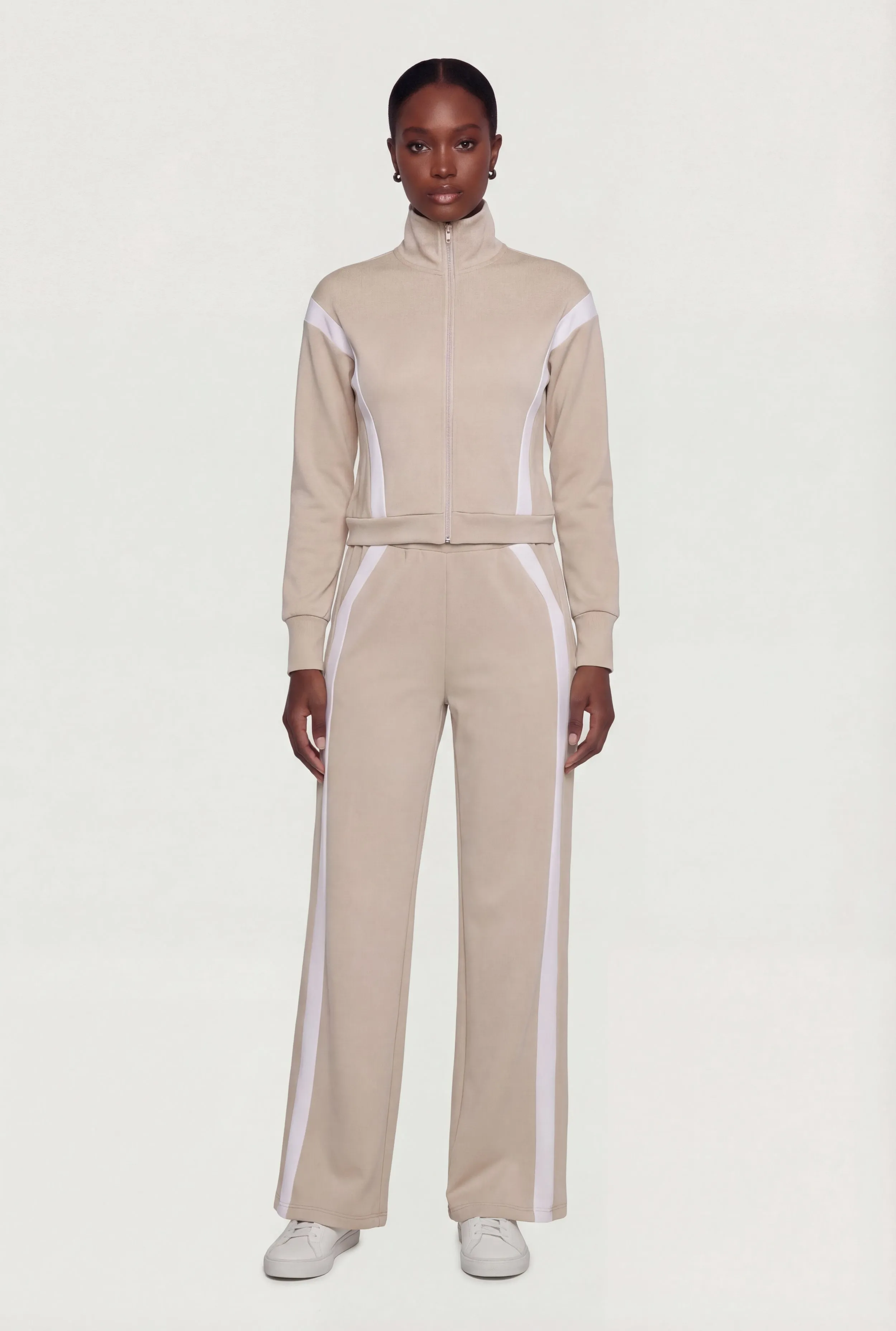 Side Contrast Trim Active Pants sold by Rainbow