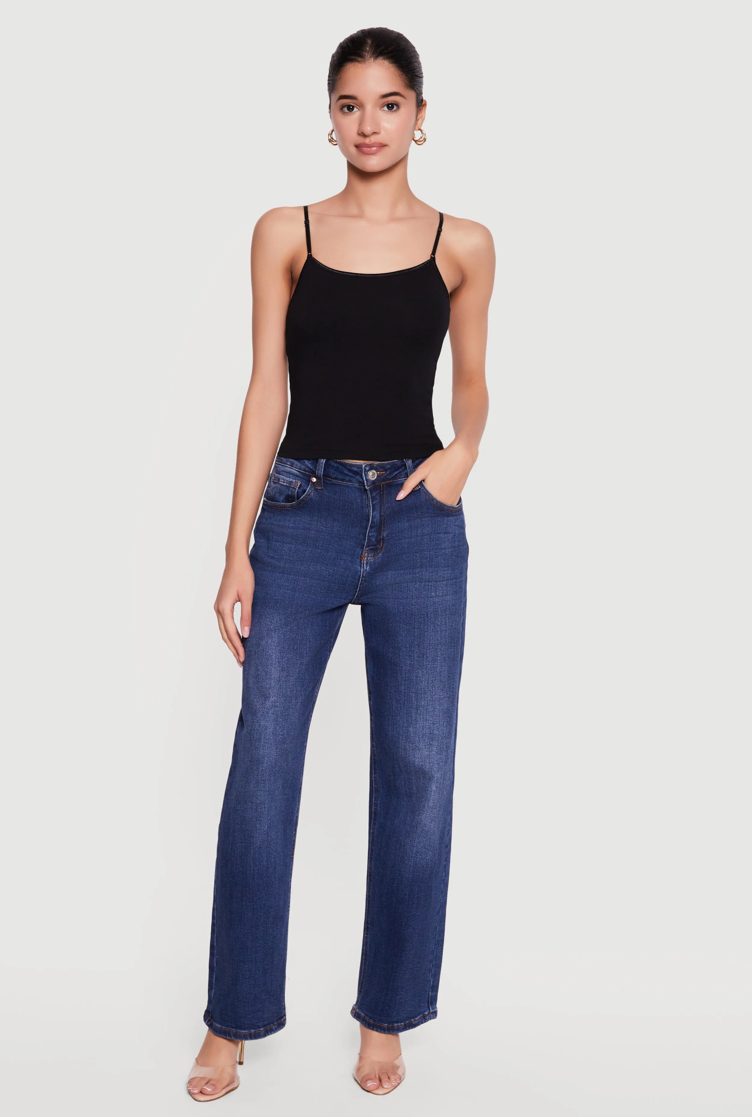 Shelf Bra Scoop Neck Cami sold by Rainbow