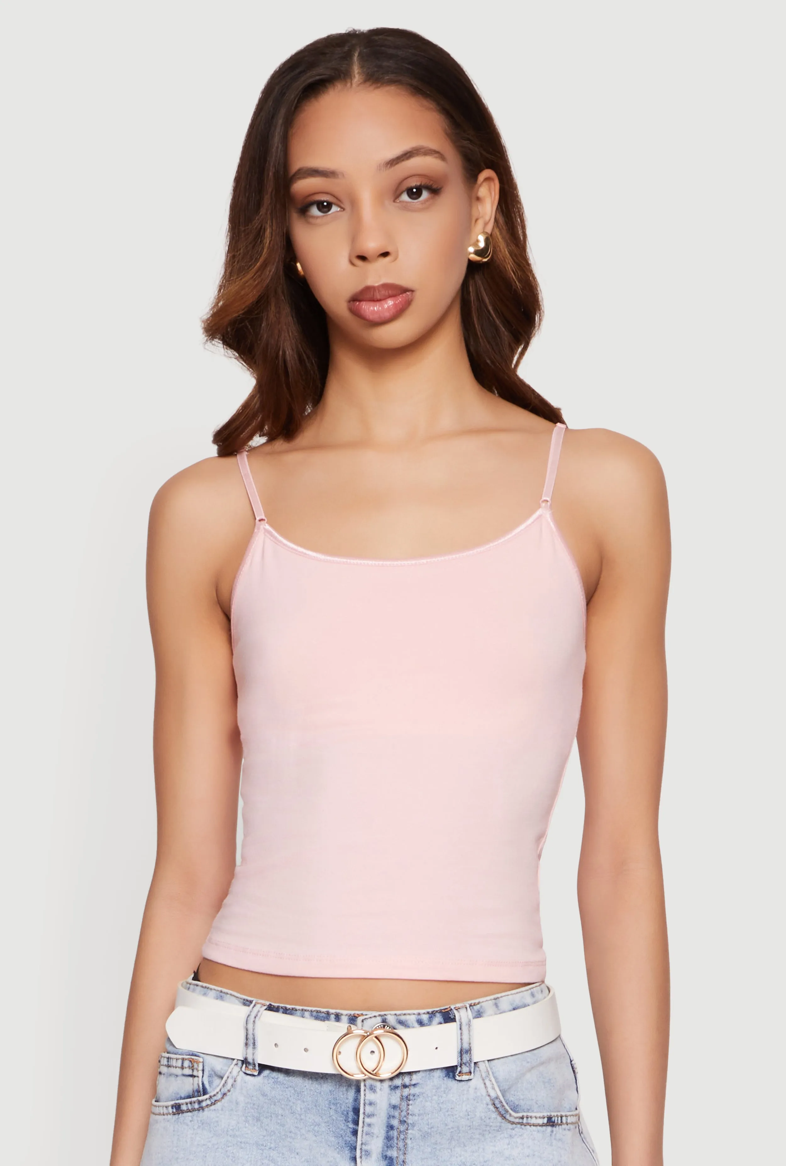 Shelf Bra Scoop Neck Cami sold by Rainbow product image thumbnail 2