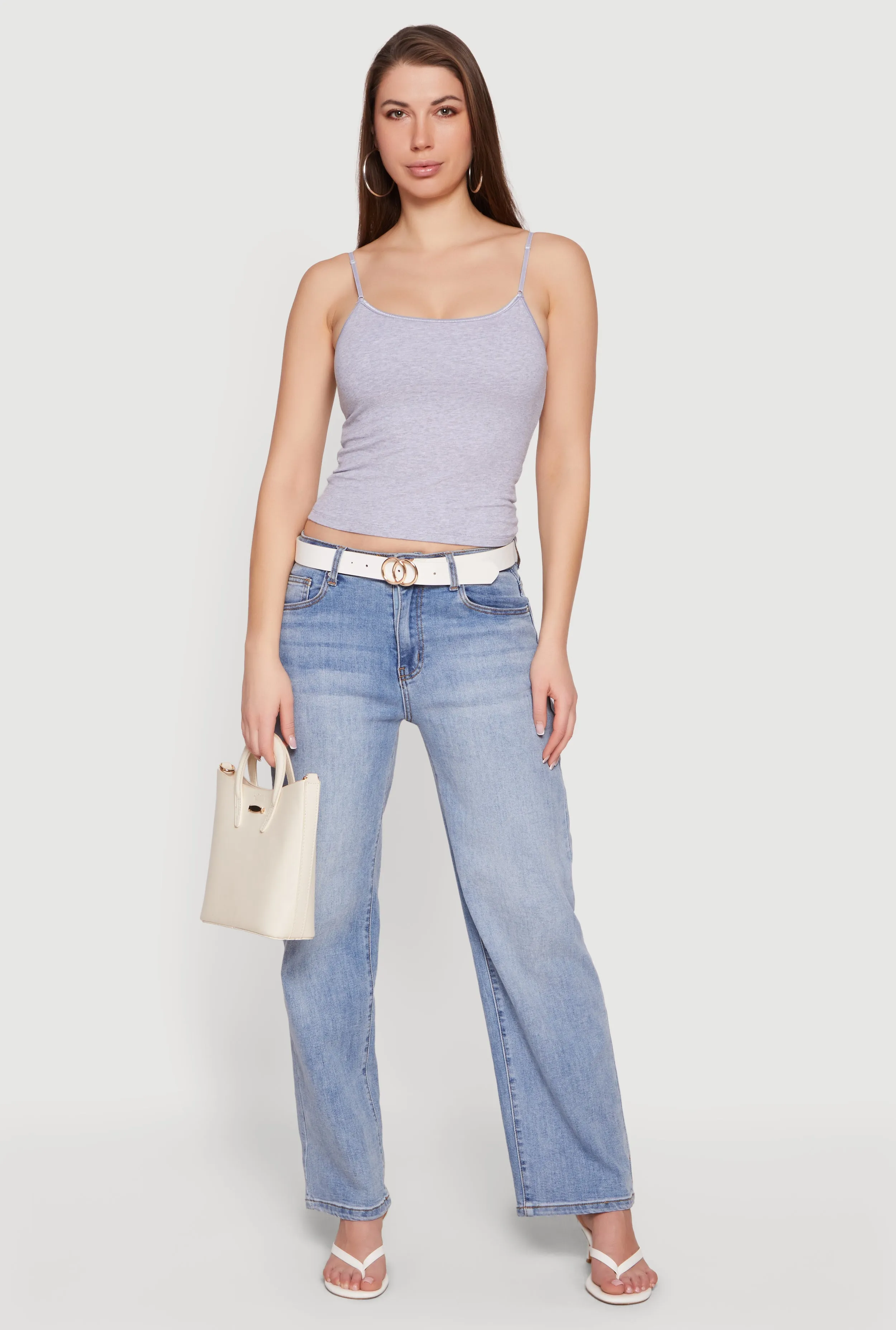 Shelf Bra Scoop Neck Cami sold by Rainbow