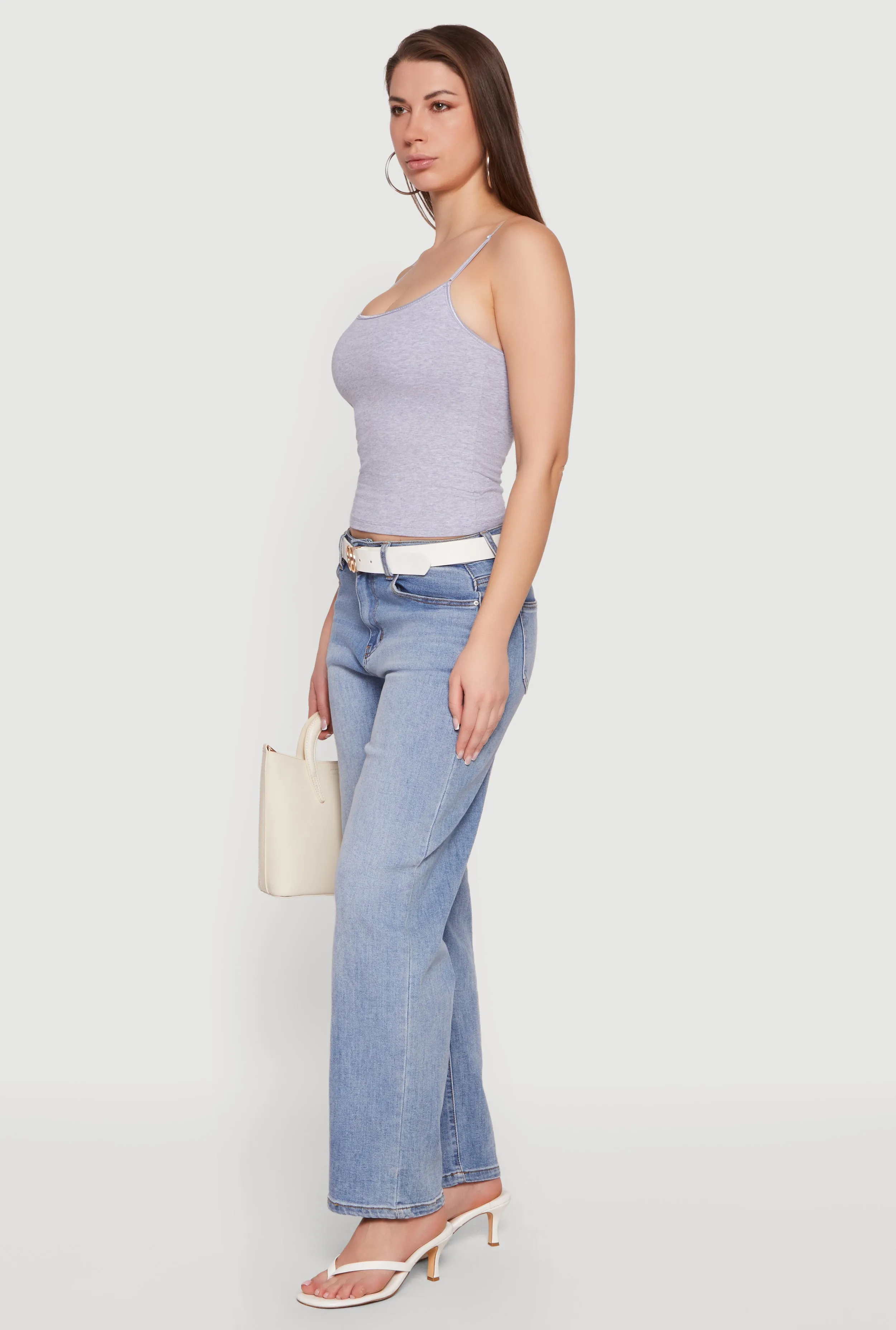 Shelf Bra Scoop Neck Cami sold by Rainbow product image thumbnail 3