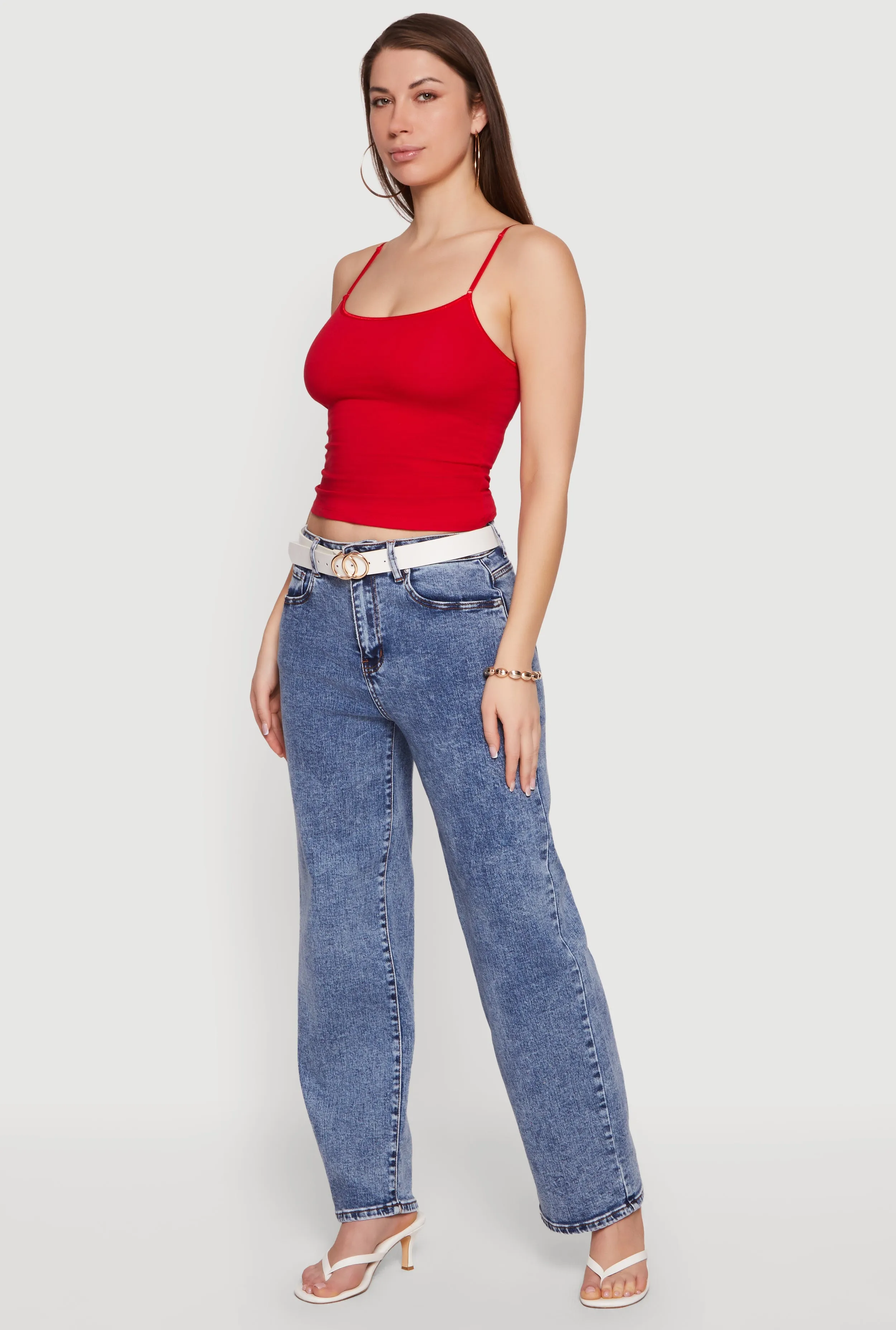 Shelf Bra Scoop Neck Cami sold by Rainbow product image thumbnail 3