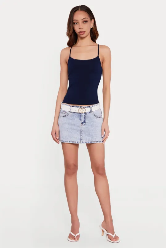 Shelf Bra Scoop Neck Cami made by Ambiance