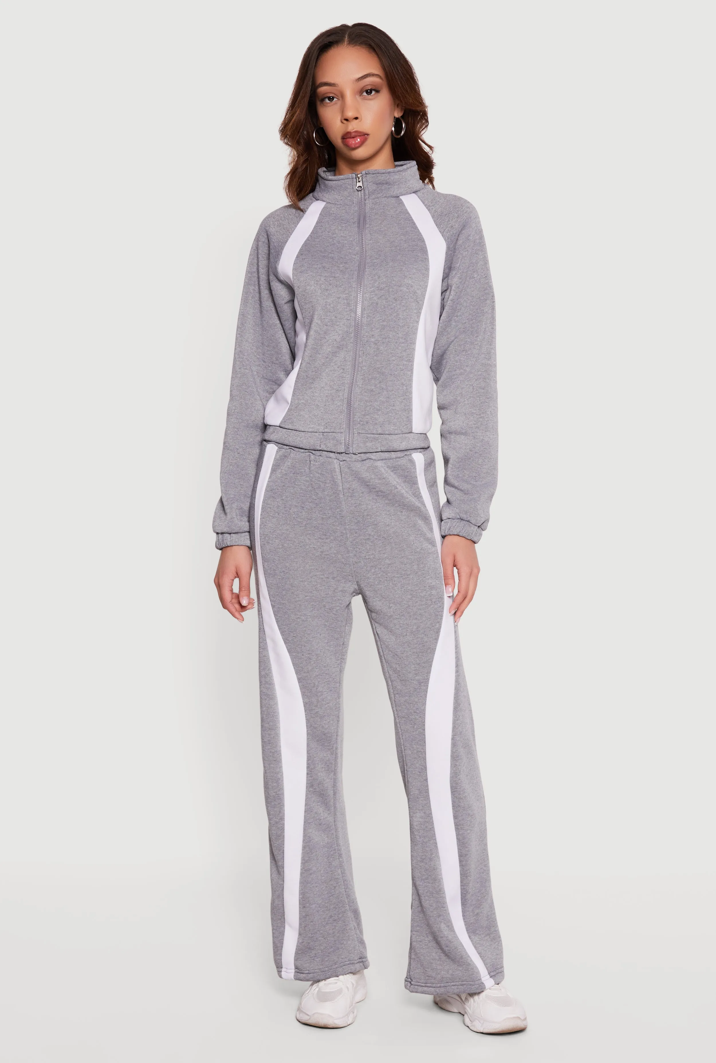 Wavy Contrast Trim Pull On Sweatpants sold by Rainbow product image thumbnail 3