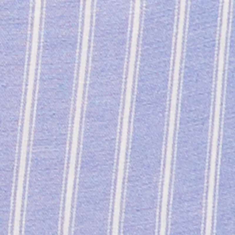 Plus Size Short Sleeve Button Front Striped Shirt sold by Rainbow product image thumbnail 4