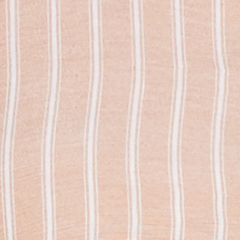 Plus Size Short Sleeve Button Front Striped Shirt sold by Rainbow product image thumbnail 4