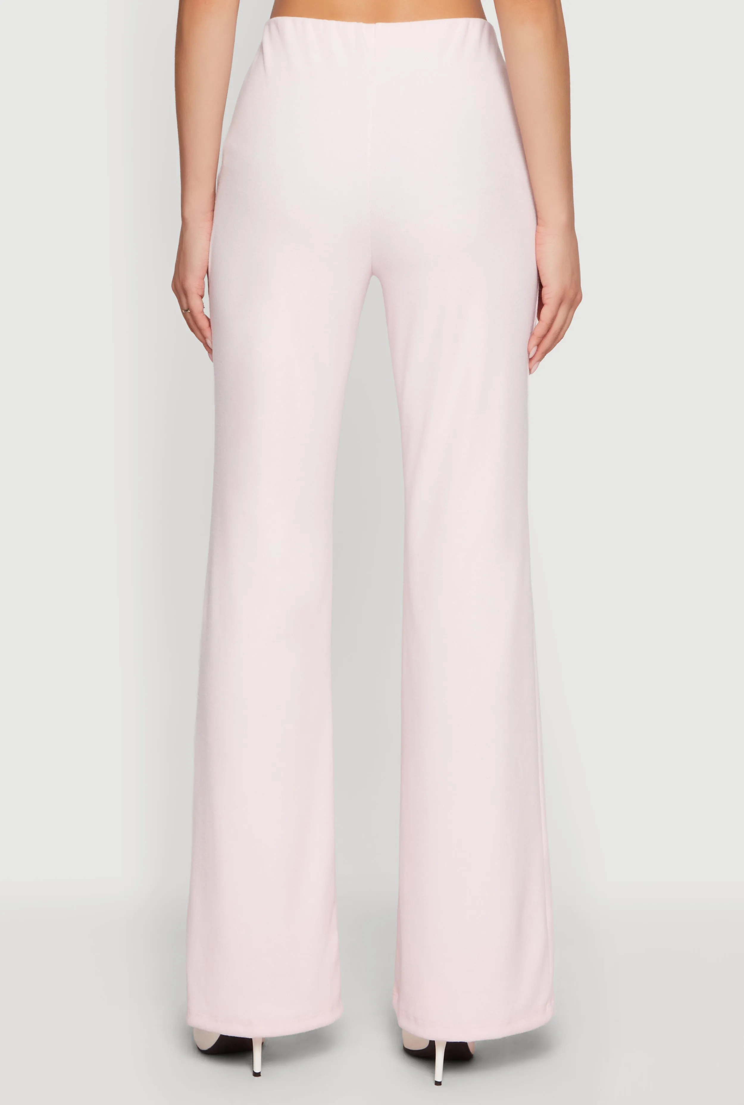 Pintuck Detail Brushed Knit Pants sold by Rainbow product image thumbnail 5