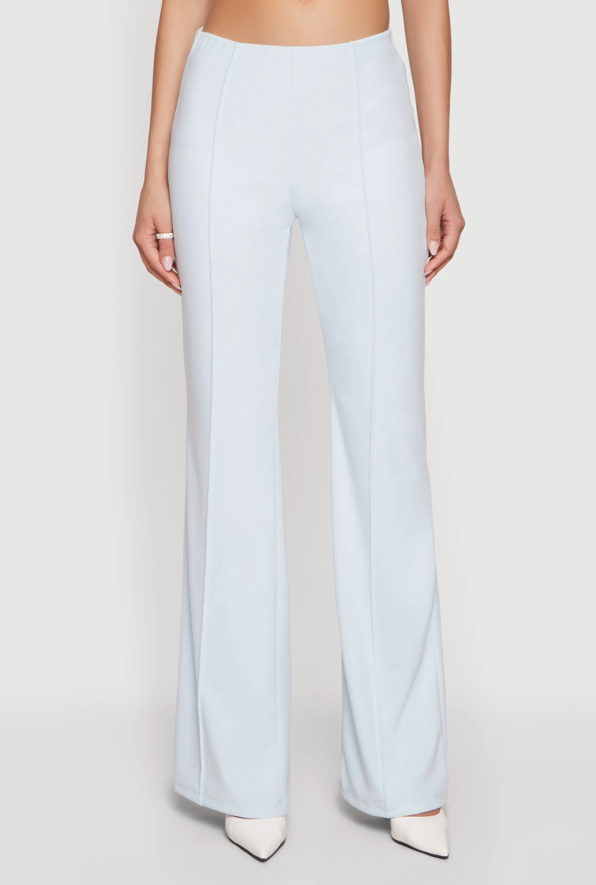 Pintuck Detail Brushed Knit Pants sold by Rainbow product image thumbnail 3