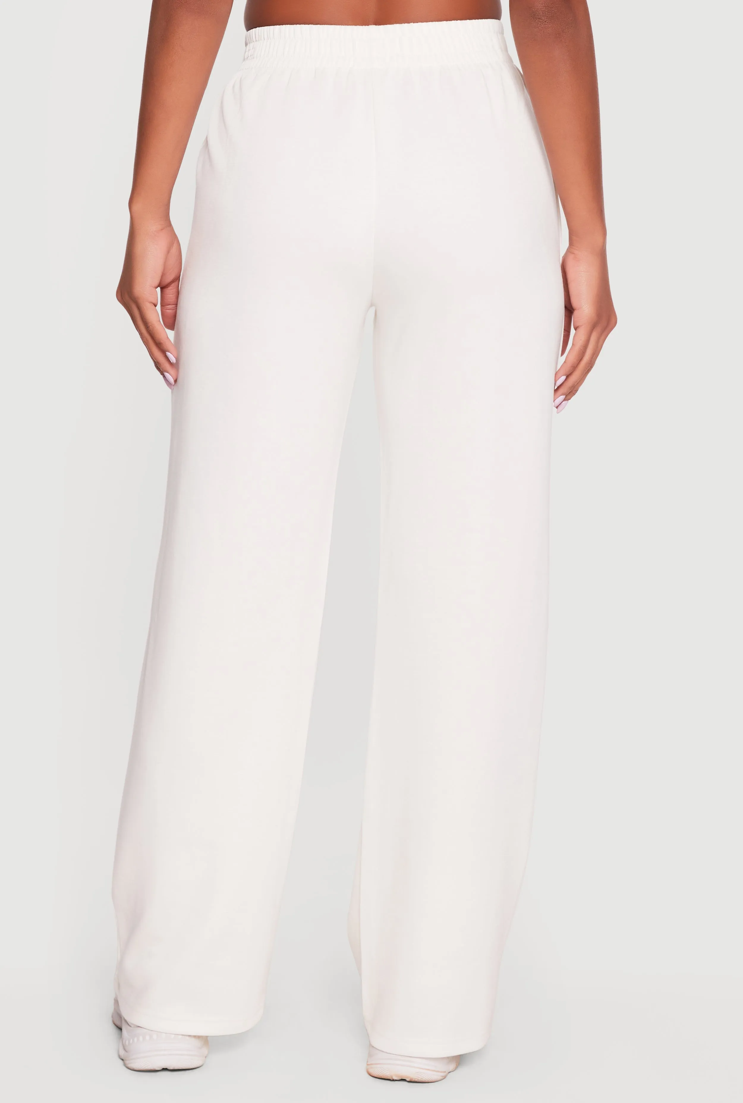 Solid Elastic Waist Pull On Sweatpants sold by Rainbow product image thumbnail 5