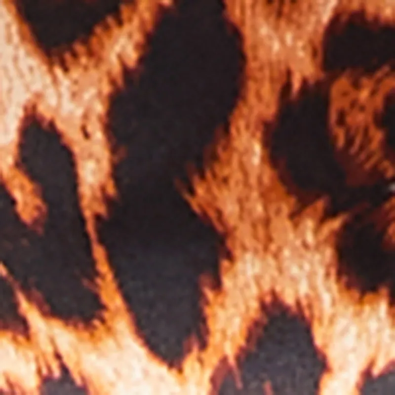 Sleeveless Leopard Print Tie Front Maxi Top sold by Rainbow product image thumbnail 4