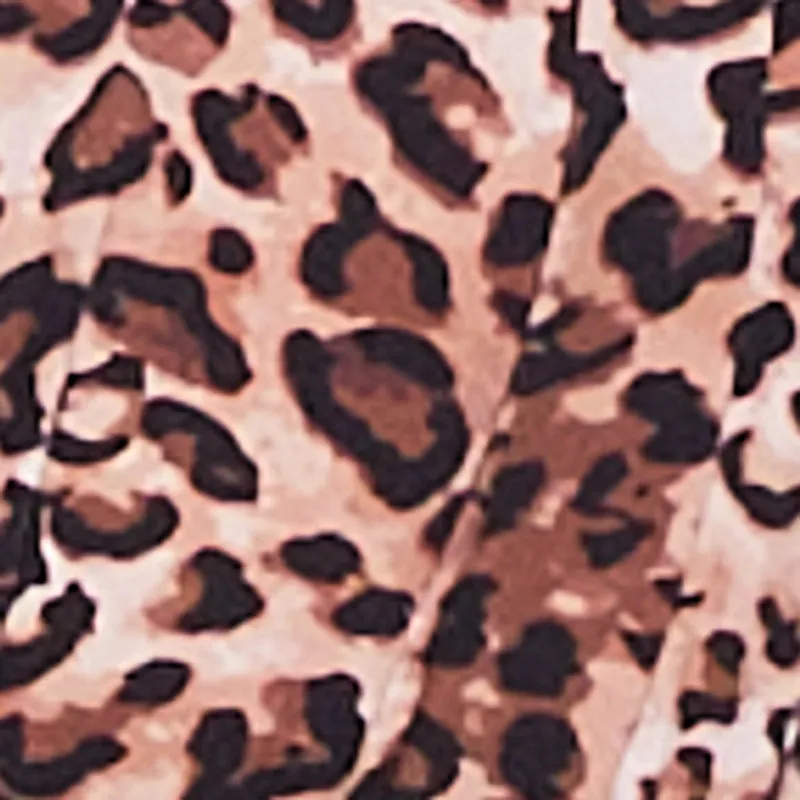 Double Strap Leopard Print Swim Bikini Top sold by Rainbow product image thumbnail 4