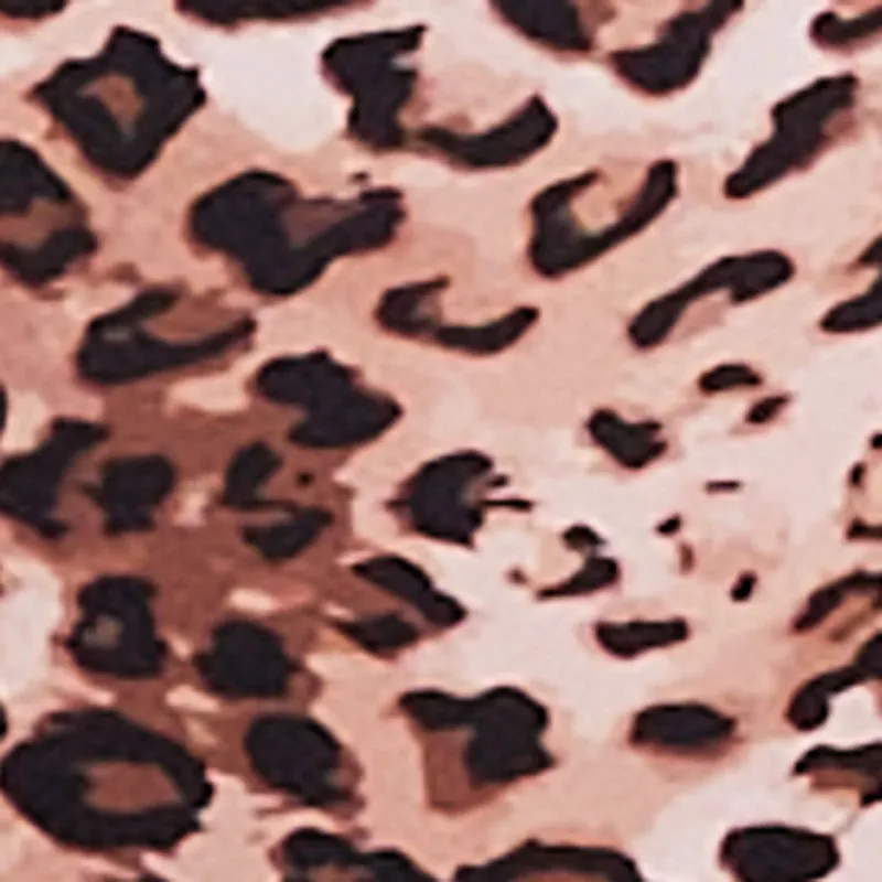 Side Tie Leopard Print Swim Bikini Bottoms sold by Rainbow product image thumbnail 4