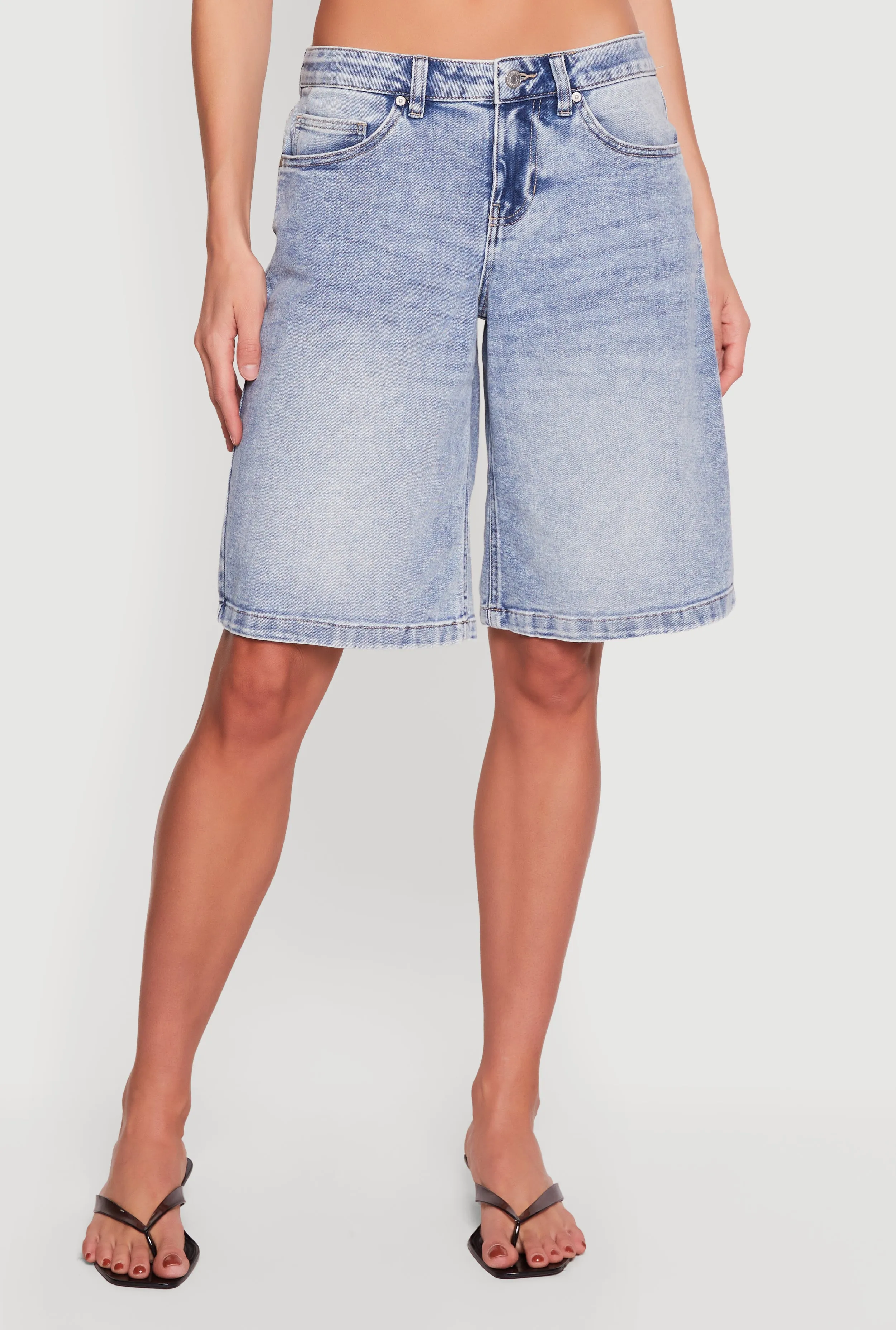Almost Famous Denim Bermuda Shorts sold by Rainbow product image thumbnail 3