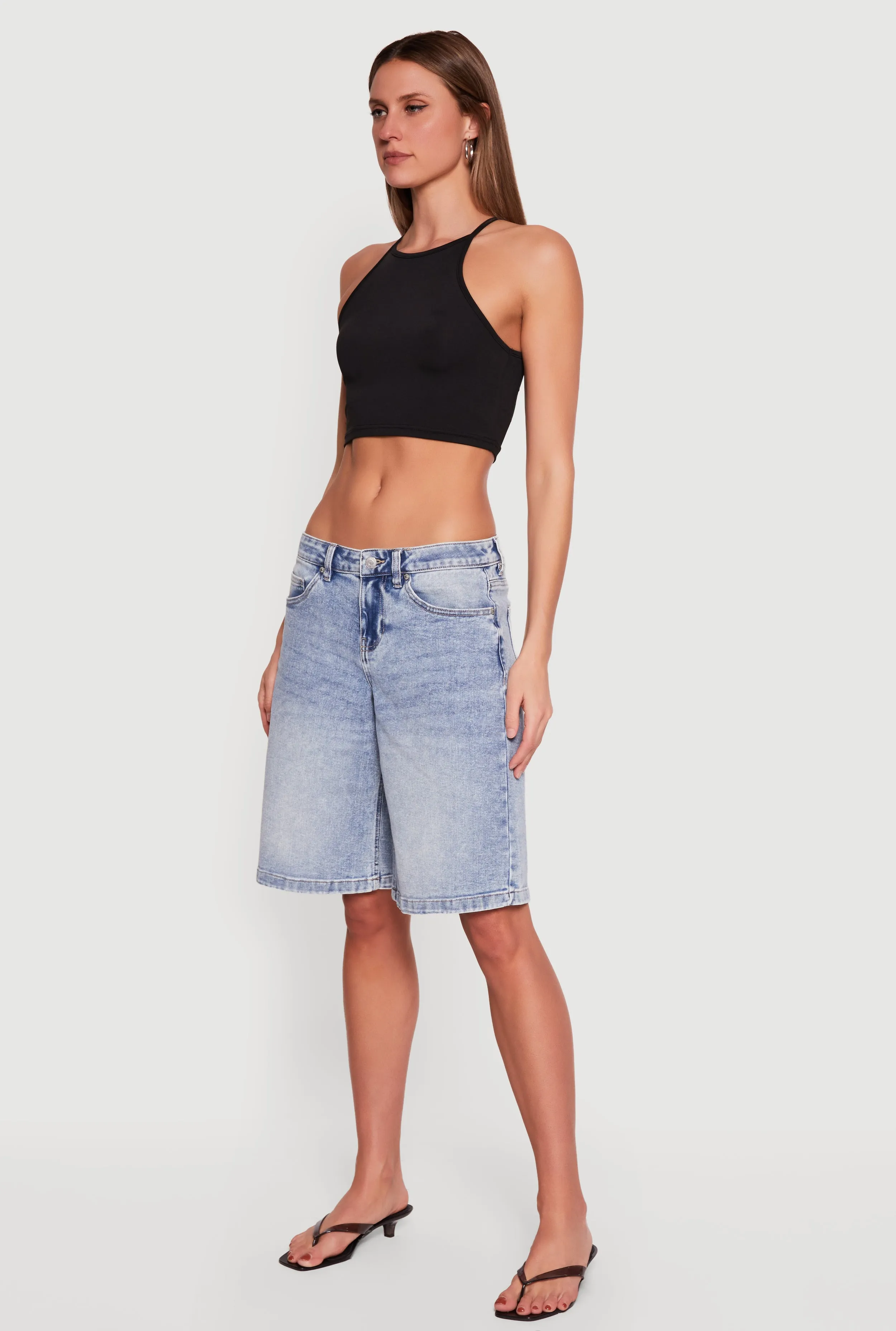 Almost Famous Denim Bermuda Shorts sold by Rainbow product image thumbnail 2