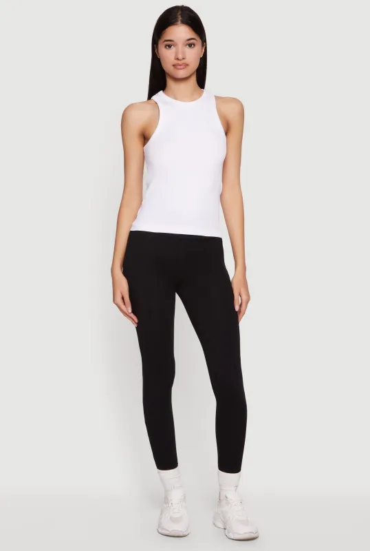 High Waisted Cell Phone Pocket Leggings made by Ambiance