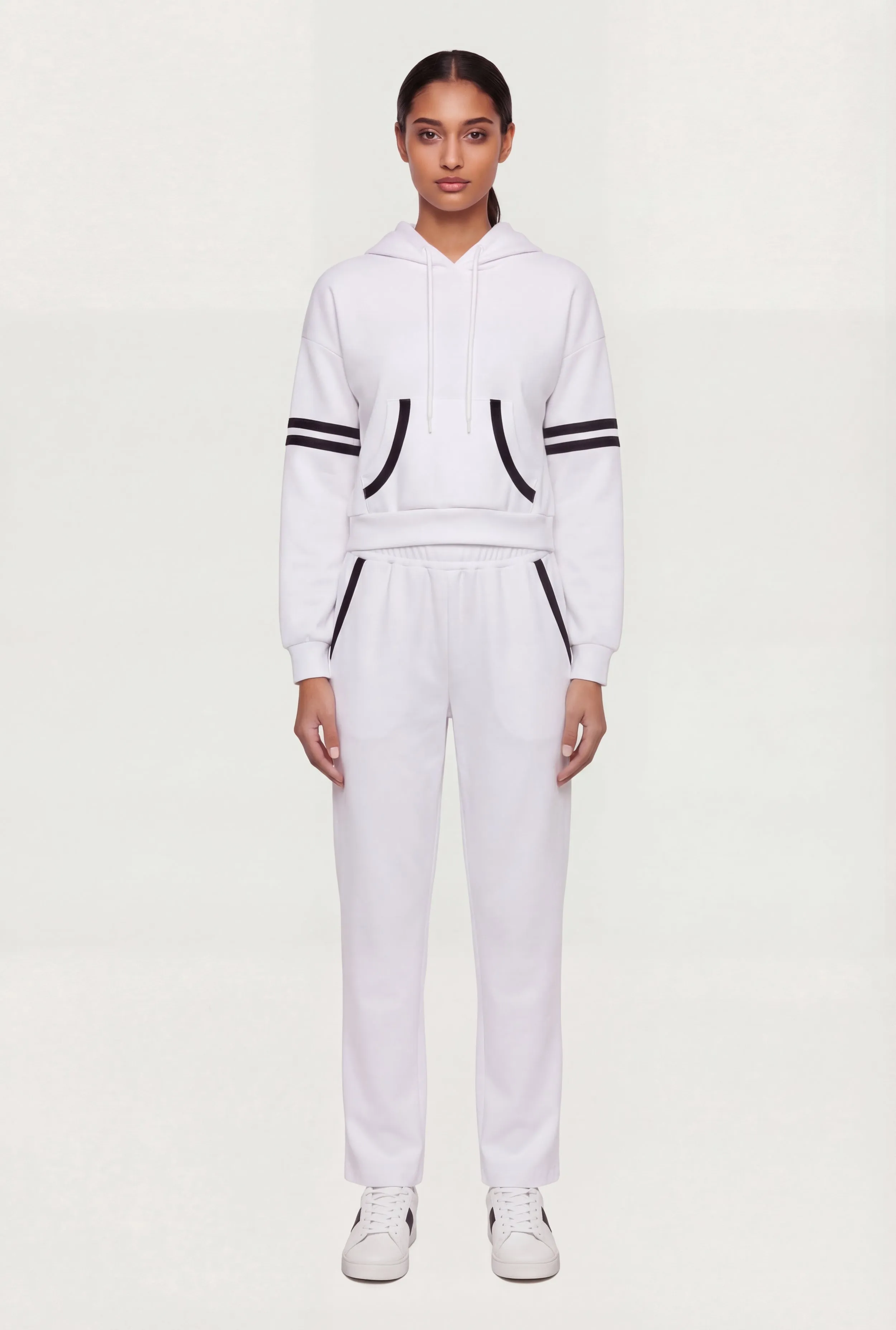 Contrast Trim Pull On Sweatpants sold by Rainbow