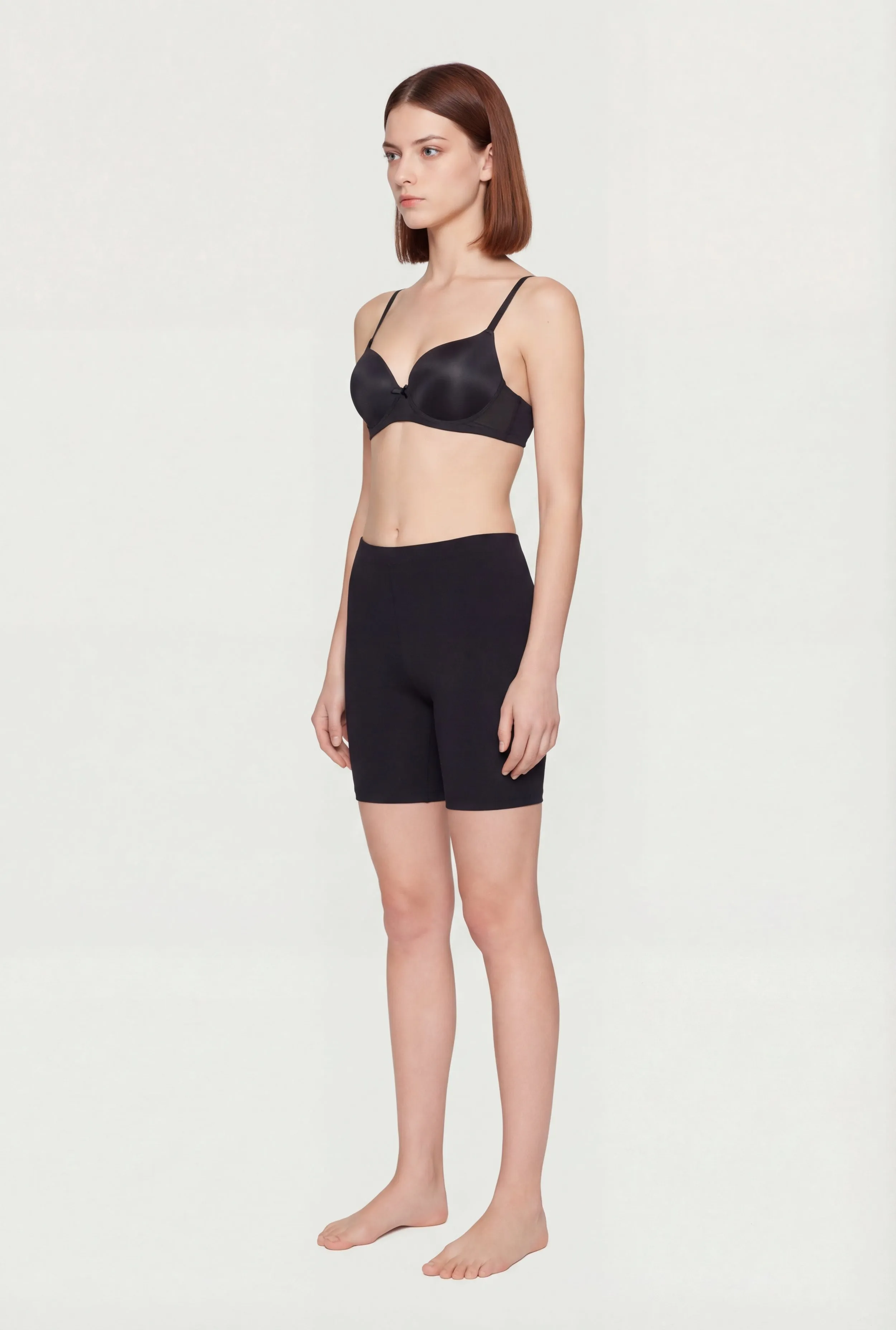 Bow Detail Padded Mesh Plunge Bra sold by Rainbow product image thumbnail 3