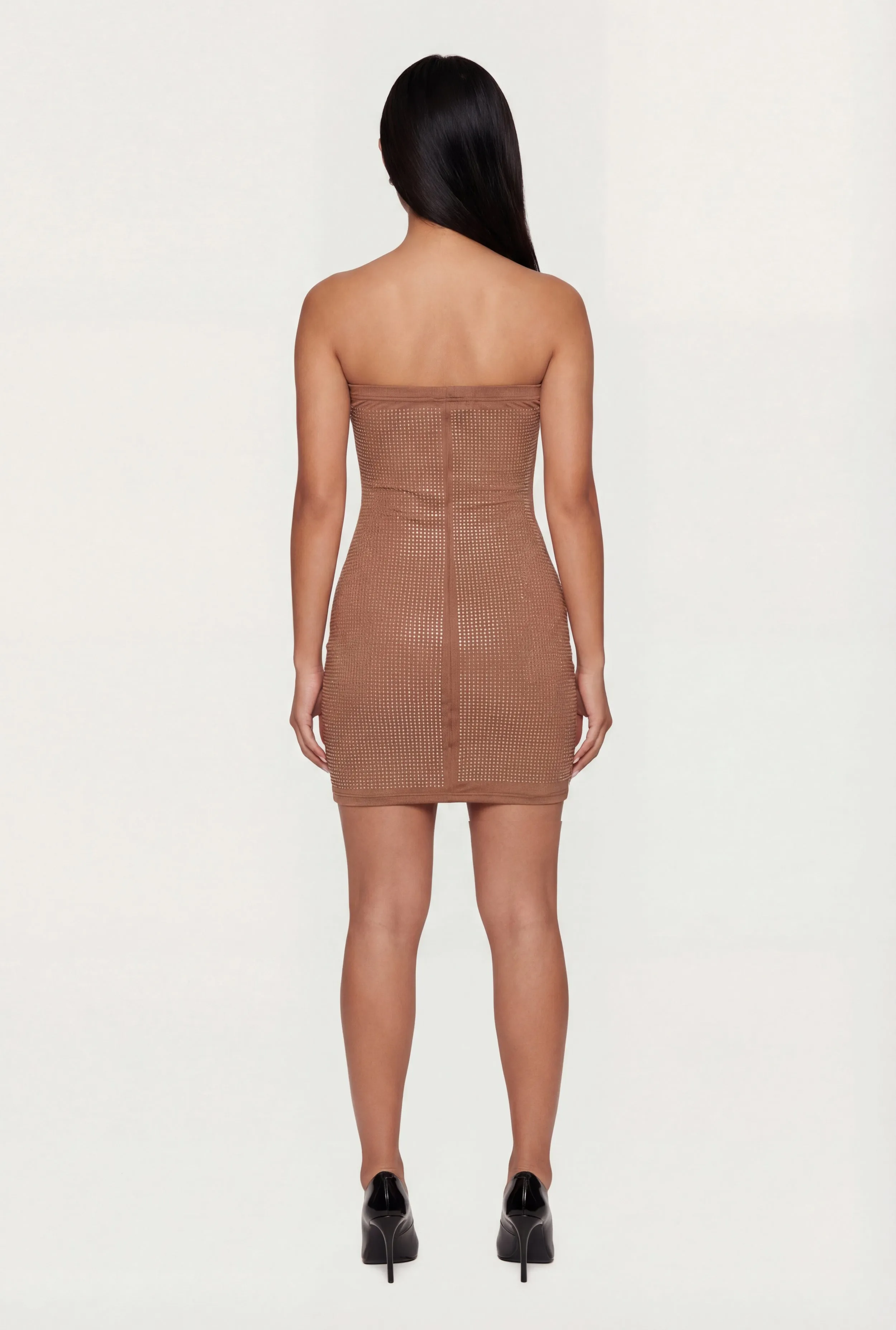 Rhinestone Mini Tube Dress sold by Rainbow product image thumbnail 3