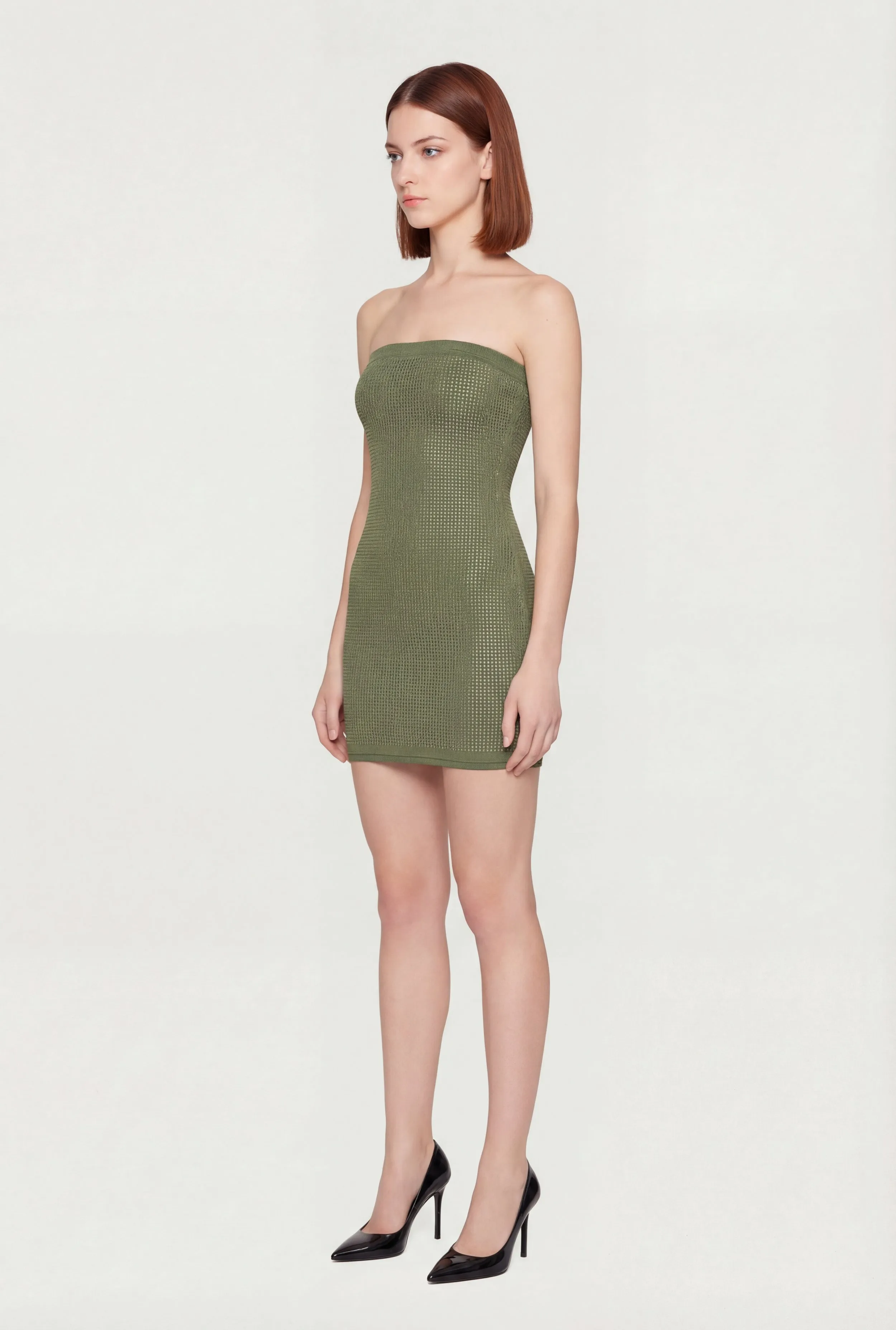 Rhinestone Mini Tube Dress sold by Rainbow product image thumbnail 2