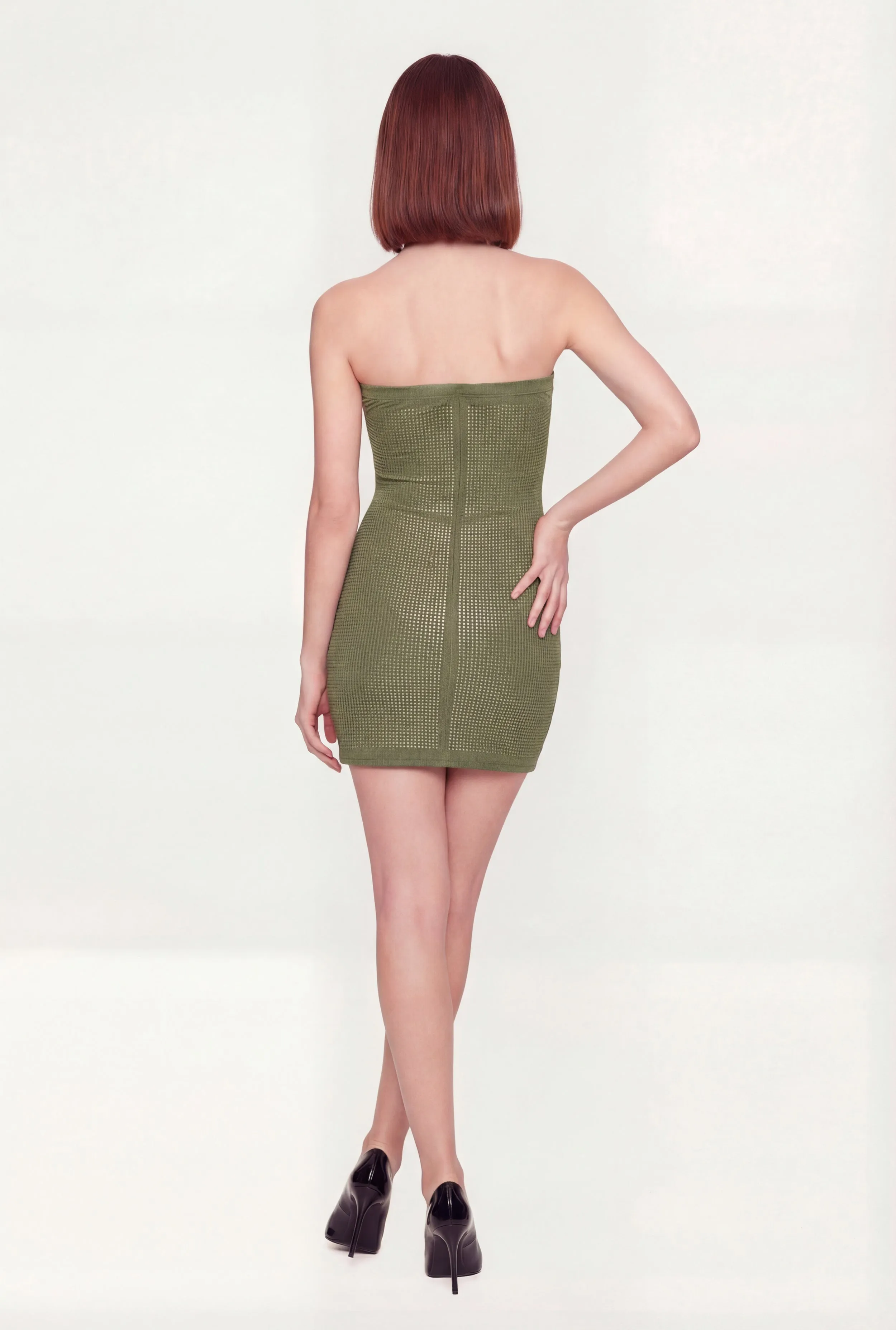 Rhinestone Mini Tube Dress sold by Rainbow product image thumbnail 3