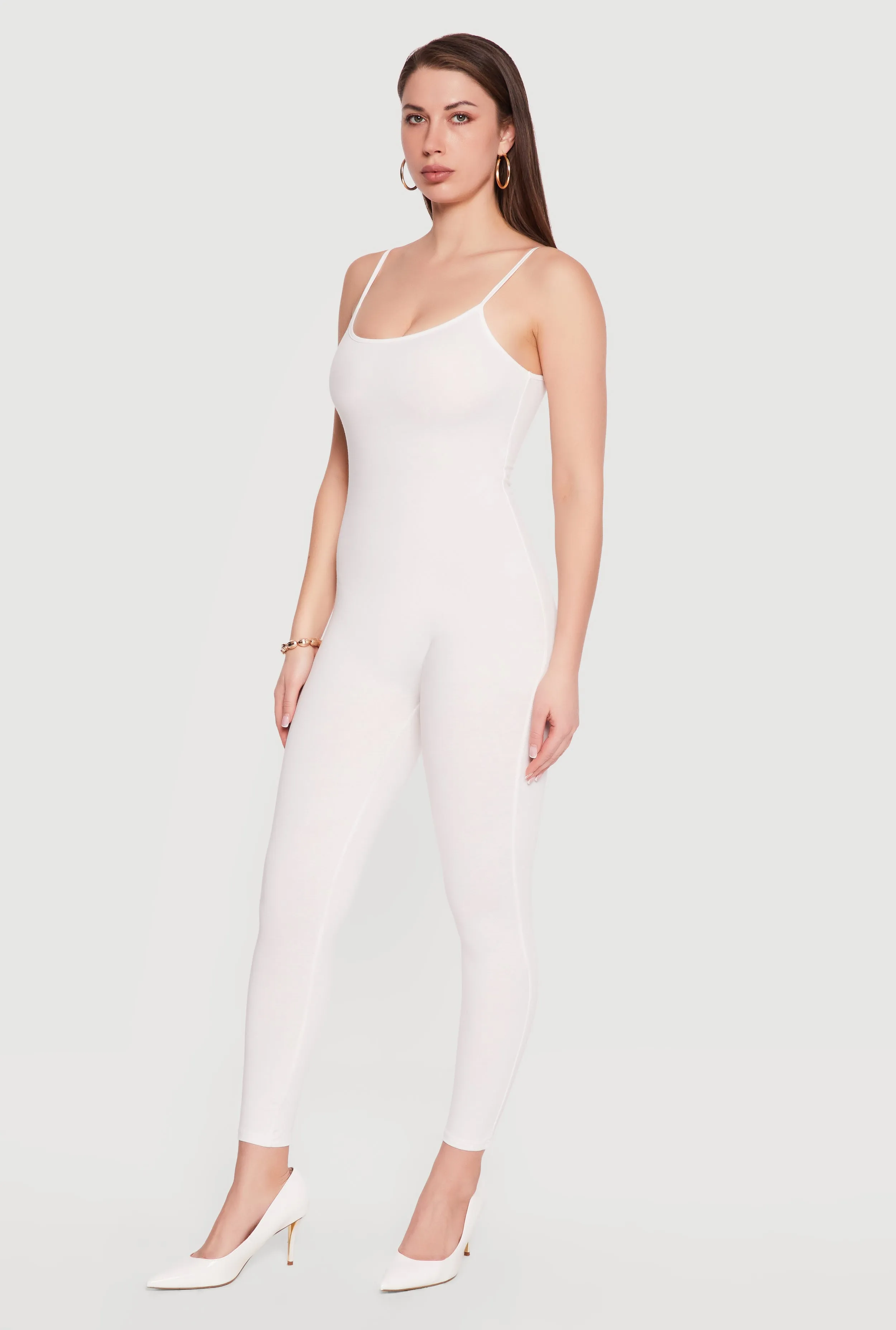 Spaghetti Strap Scoop Neck Catsuit sold by Rainbow product image thumbnail 2