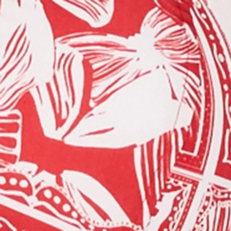 Plus Size Printed Smocked Tiered Ruffle Halter Mini Dress sold by Rainbow product image thumbnail 4