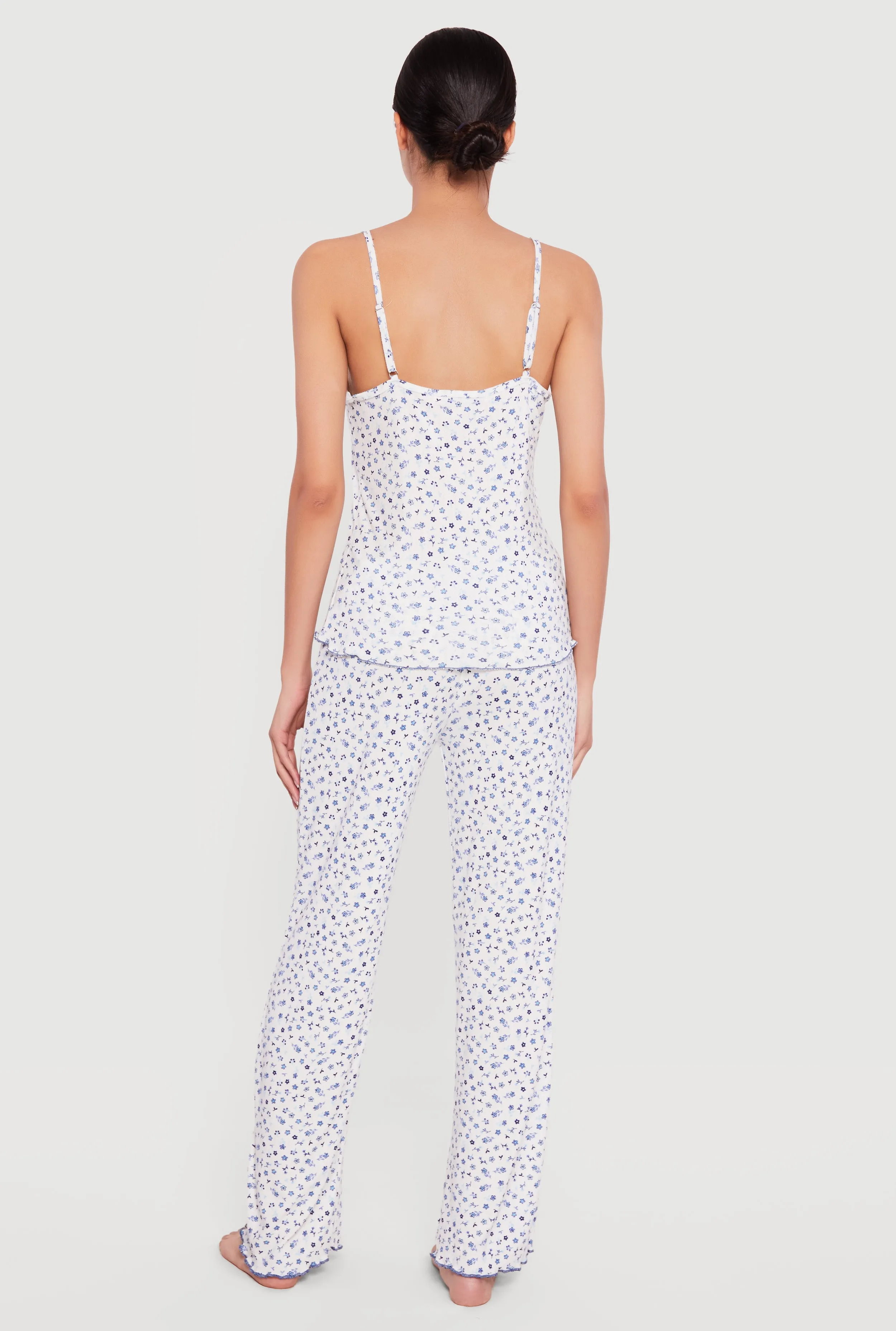 Ditsy Floral Pajama Cami and Pants Set sold by Rainbow product image thumbnail 2