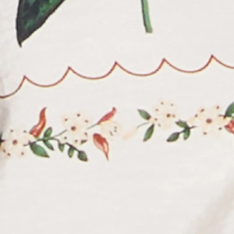 Floral Crepe Knit Button Front Shirt sold by Rainbow product image thumbnail 4