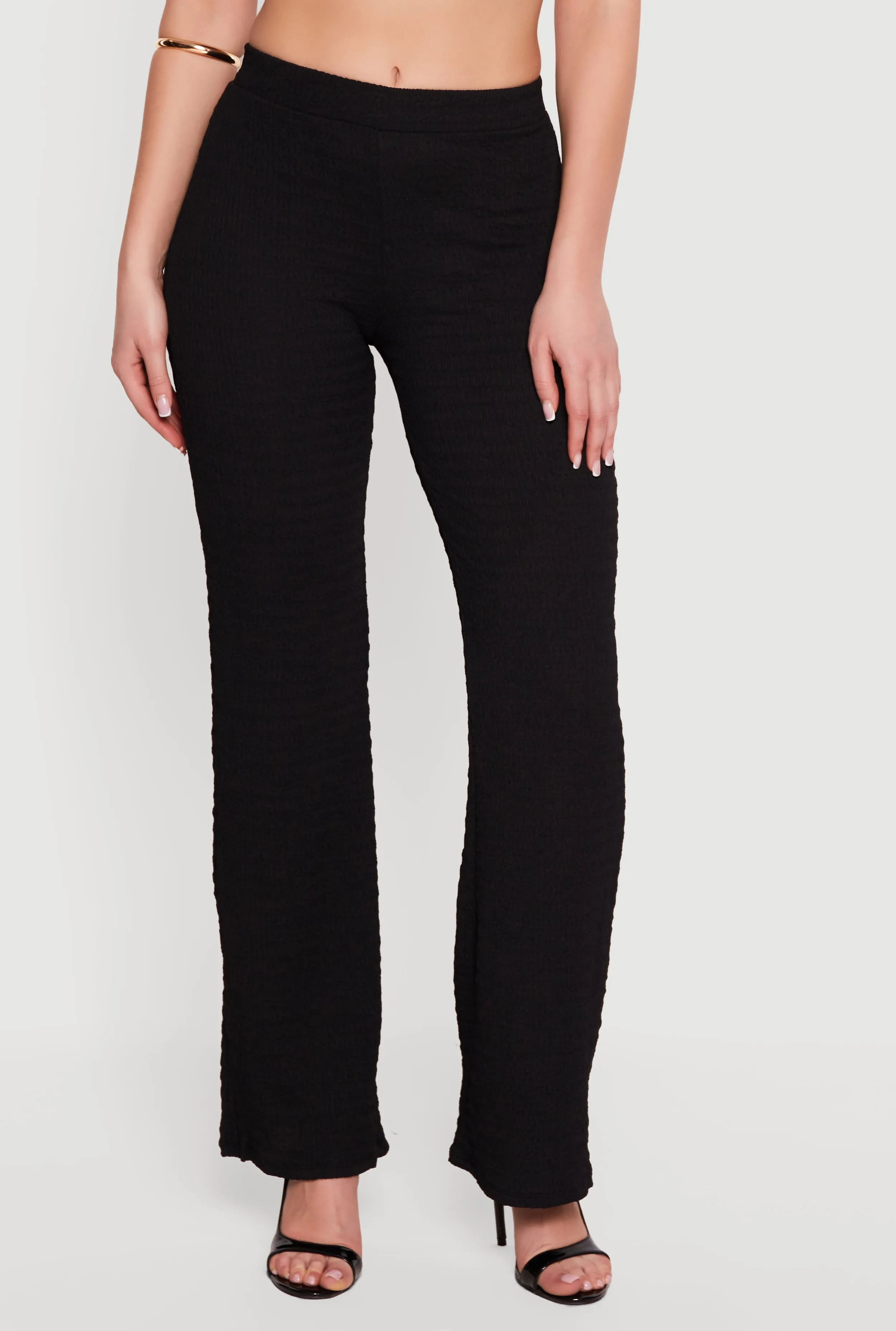 Textured Knit Pull On Pants sold by Rainbow product image thumbnail 3