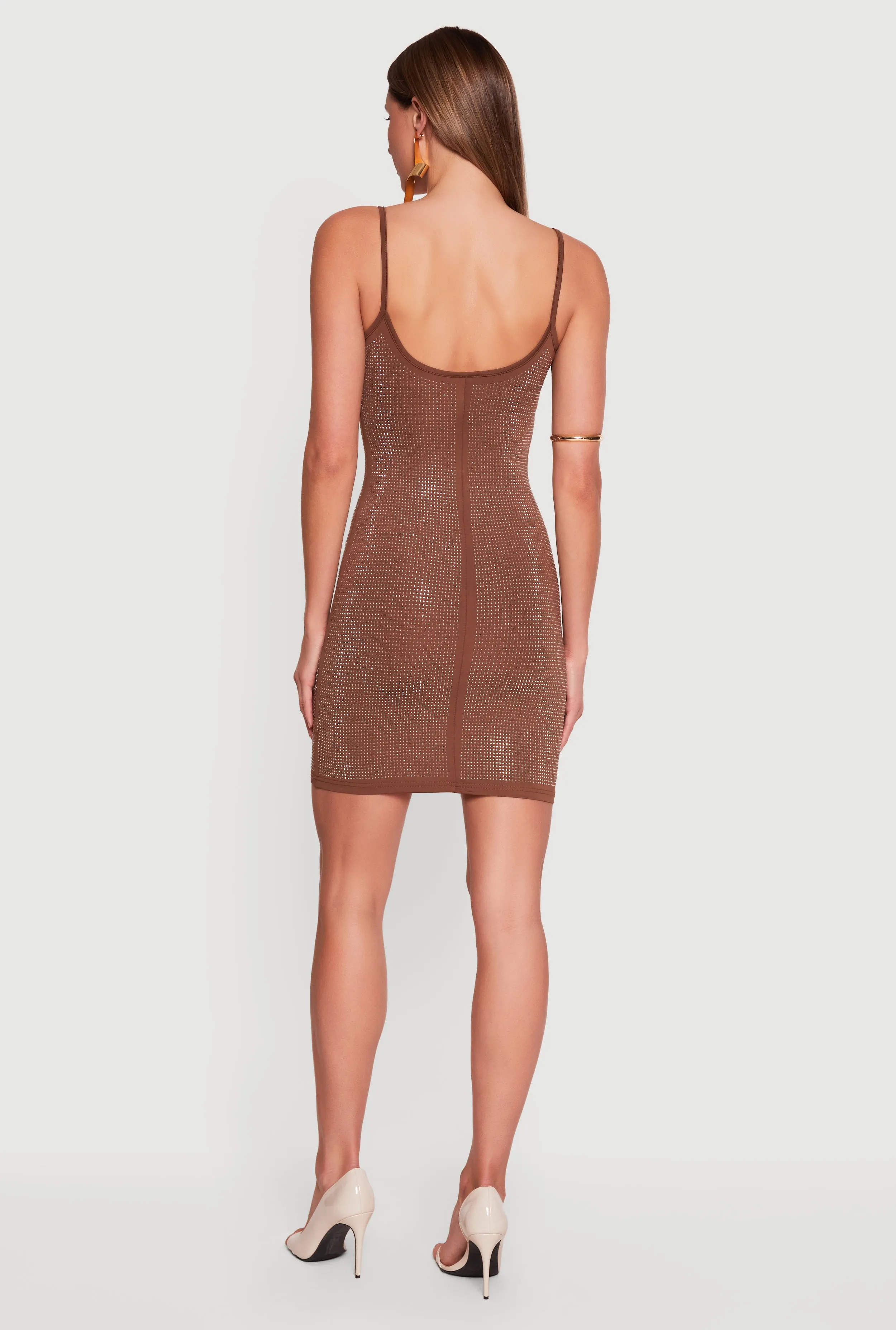 Rhinestone Cami Mini Dress sold by Rainbow product image thumbnail 3