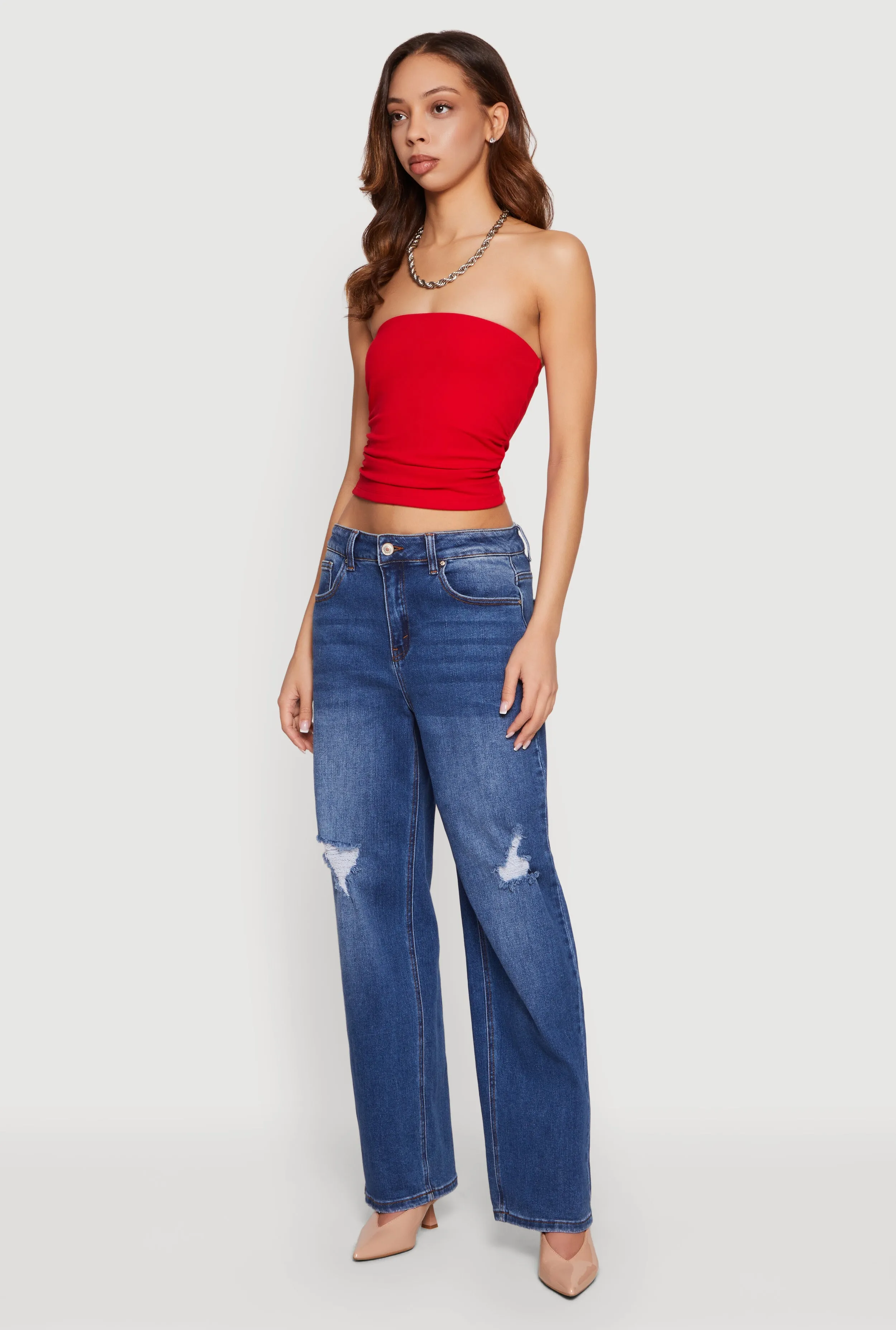 Tube Top with Ruching sold by Rainbow product image thumbnail 3