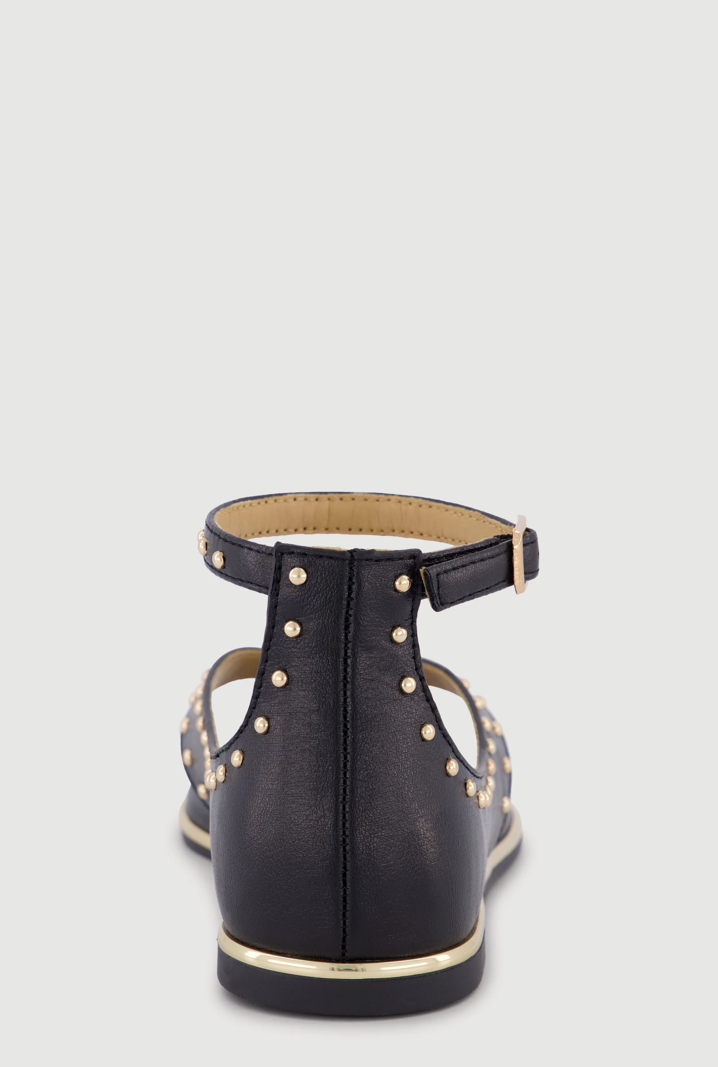 Metallic Studded Ankle Strap Thong Sandals sold by Rainbow product image thumbnail 3