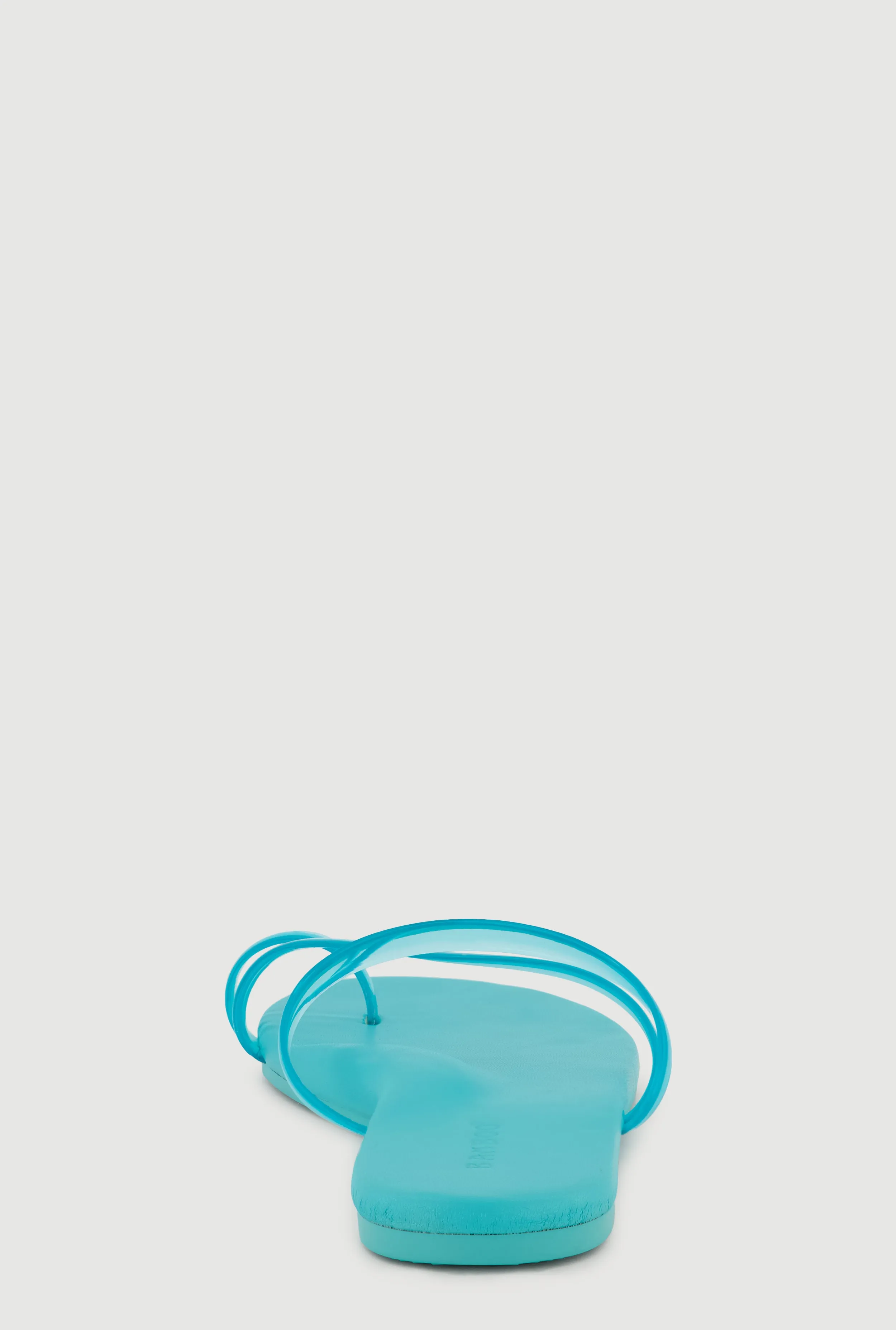 Jelly Asymmetrical Band Toe Loop Sandals sold by Rainbow product image thumbnail 3