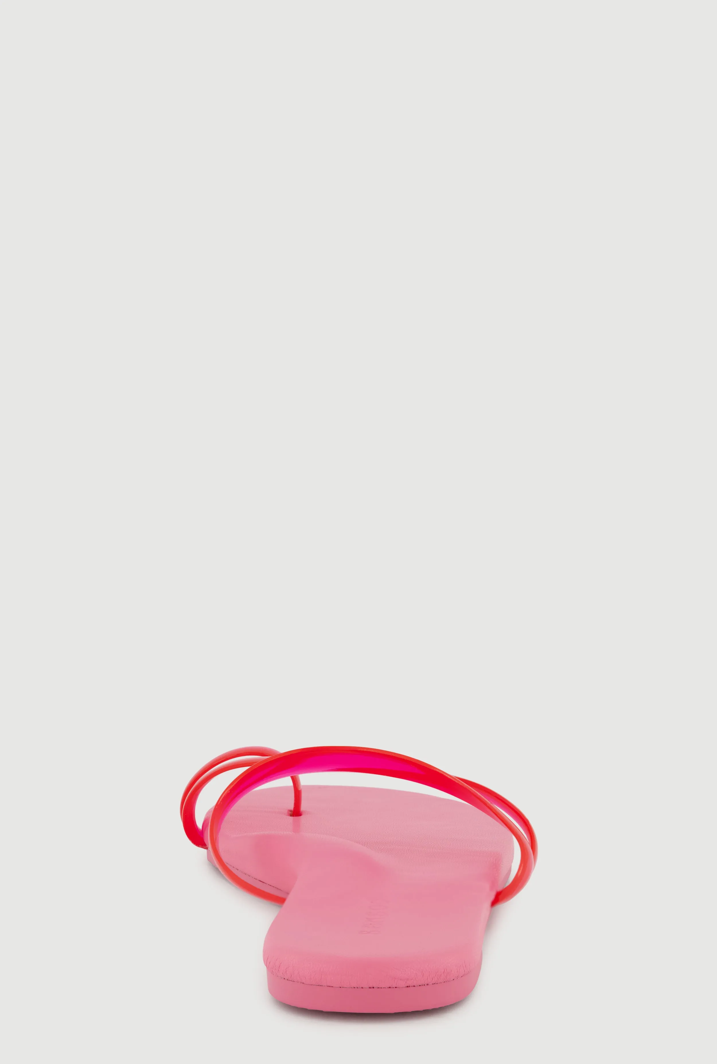 Jelly Asymmetrical Band Toe Loop Sandals sold by Rainbow product image thumbnail 3