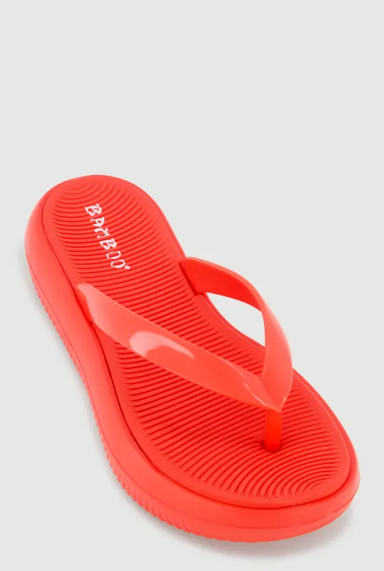 Solid Flip Flops made by Rainbow